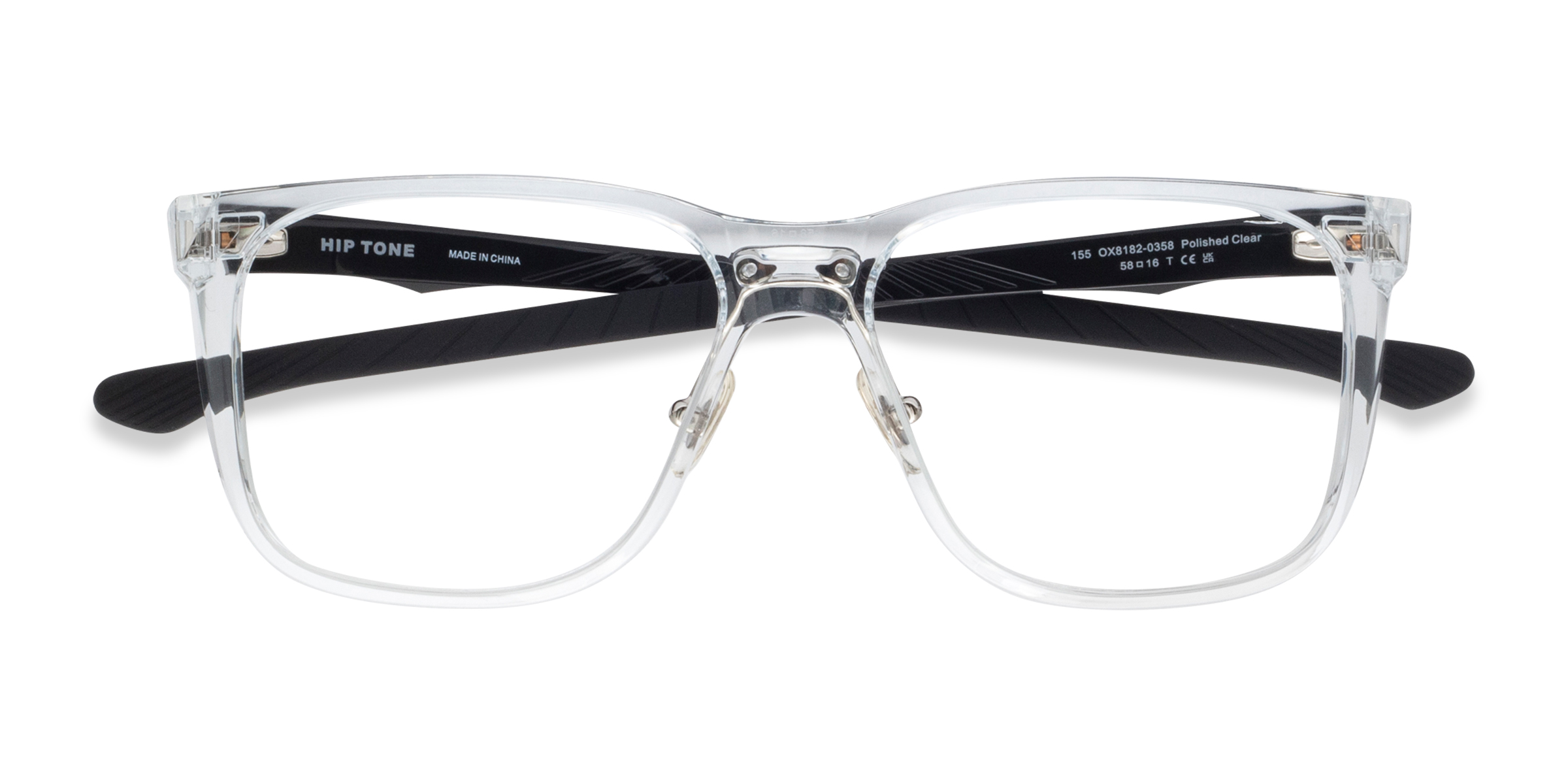 Clear OAKLEY Hip Tone - Plastic Eyeglasses