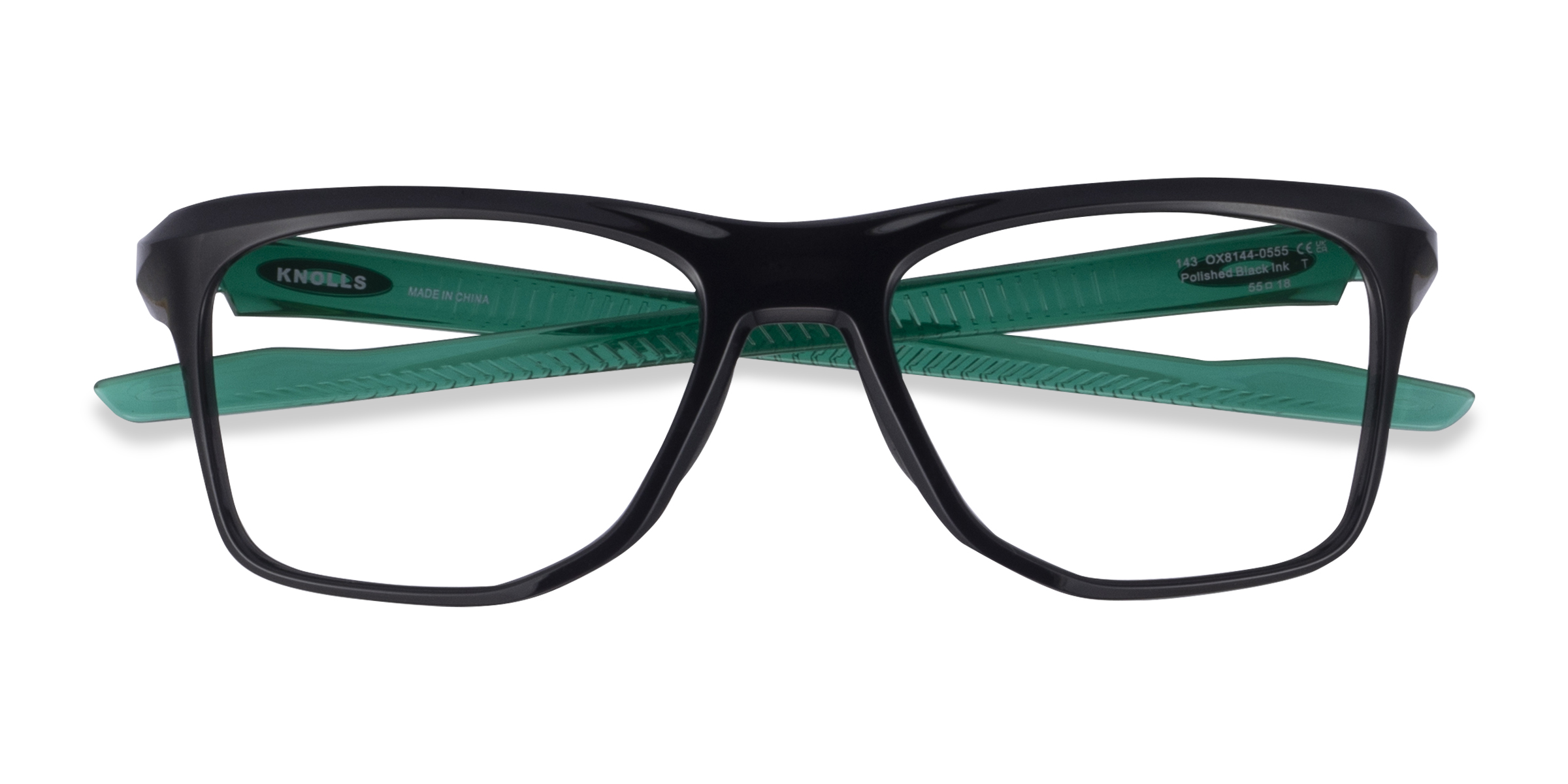 Black Oakley Knolls - Plastic Eyeglasses