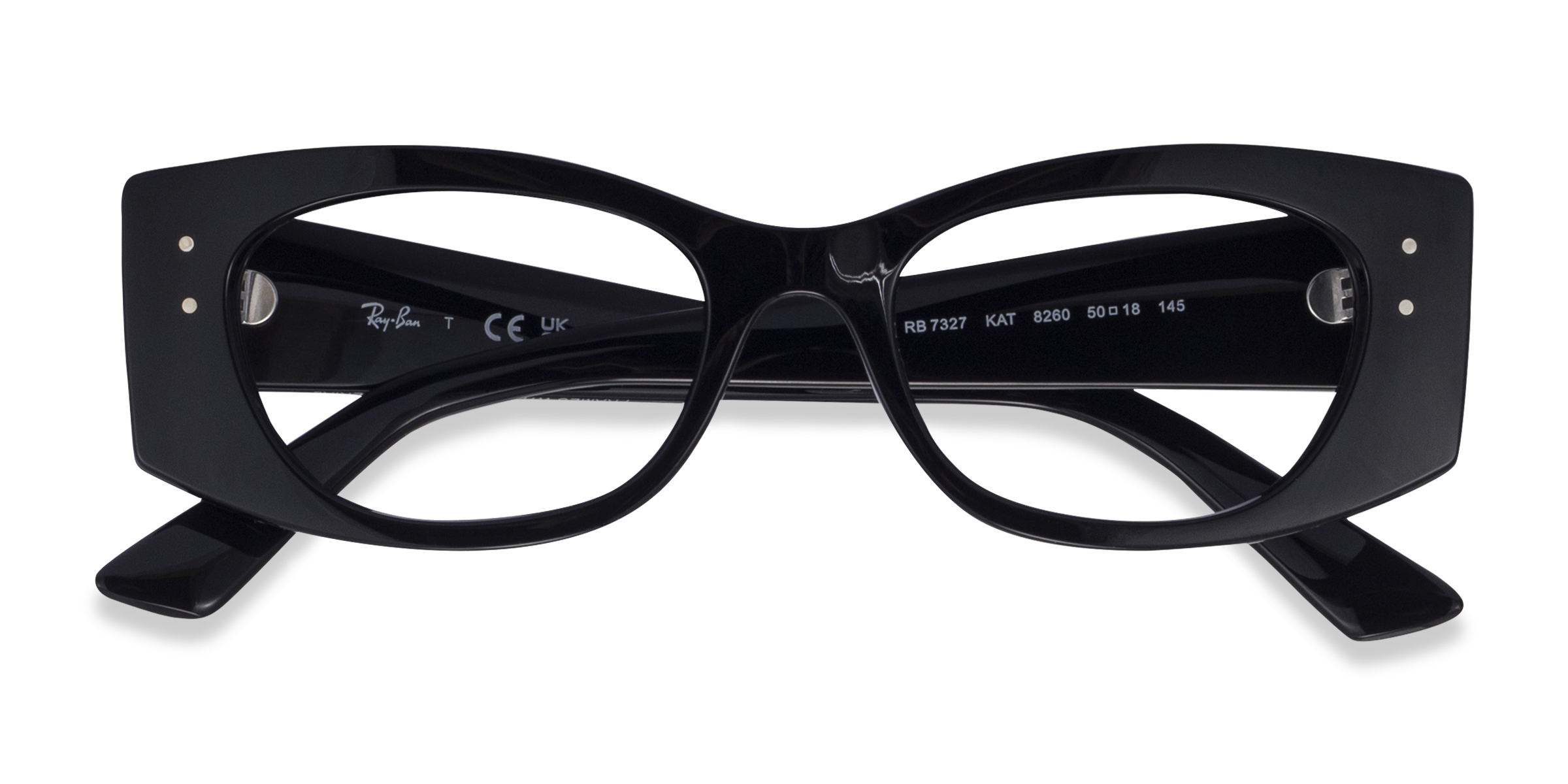 Black Ray-Ban RB7327 Kat -  Alternative-materials Eyeglasses