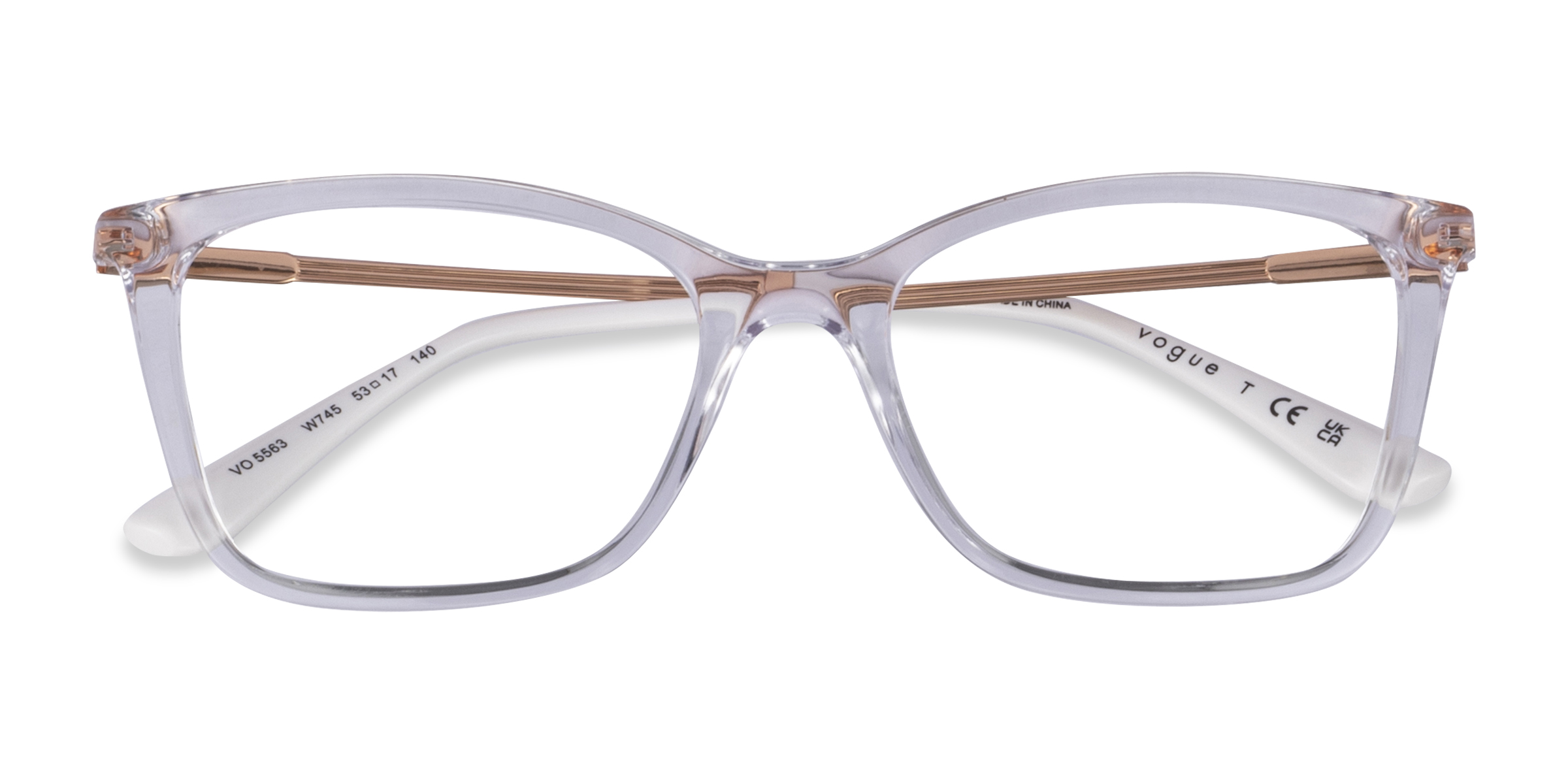 Transparent Vogue Eyewear VO5563 - Plastique Lunettes de vue