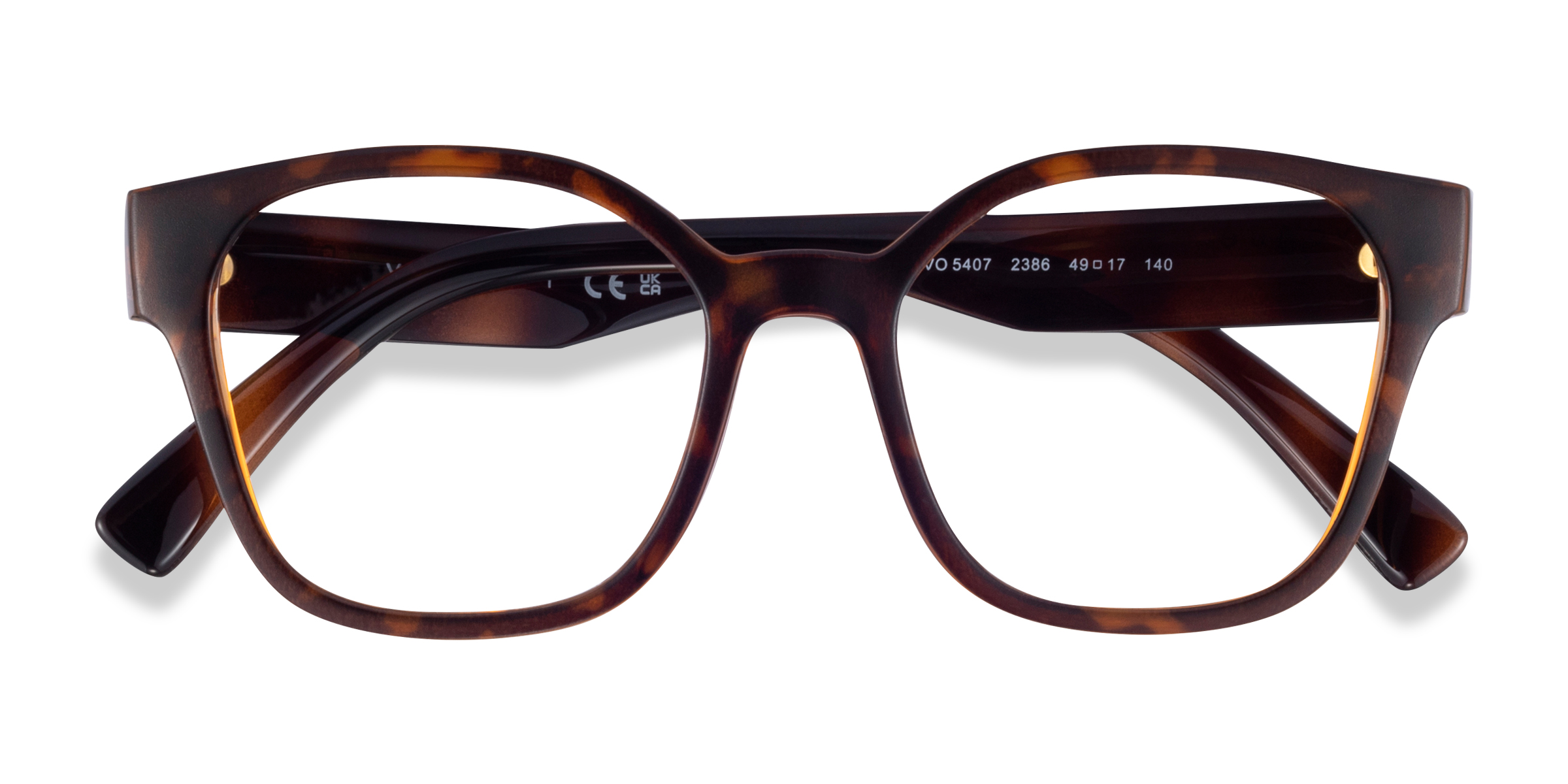 Matte Tortoise Vogue Eyewear VO5407 -  Plastique Lunettes de vue