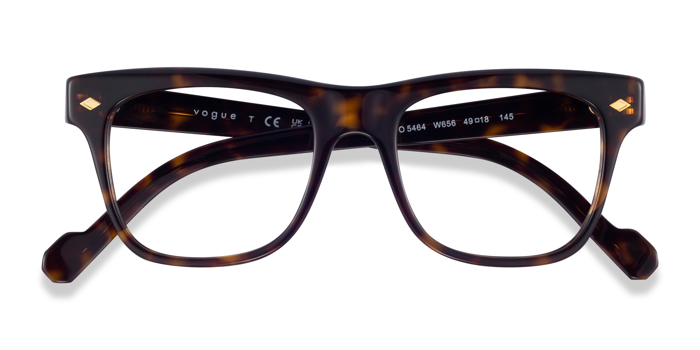 Dark Tortoise Vogue Eyewear VO5464 - Acetate Eyeglasses