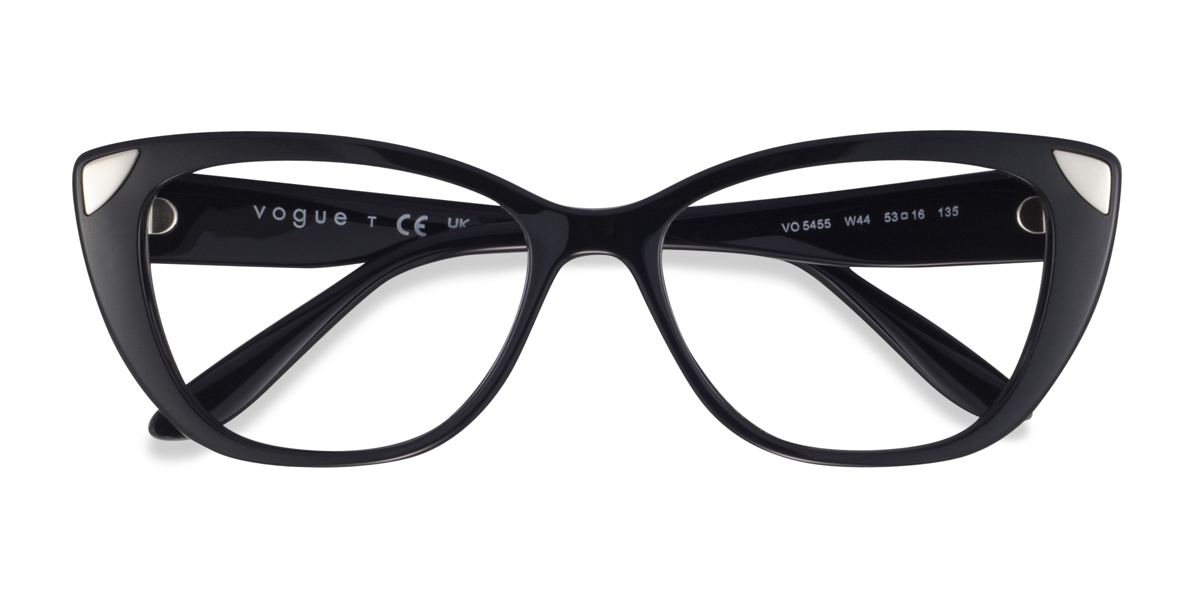Shiny Black Vogue Eyewear VO5455 - Plastic Eyeglasses