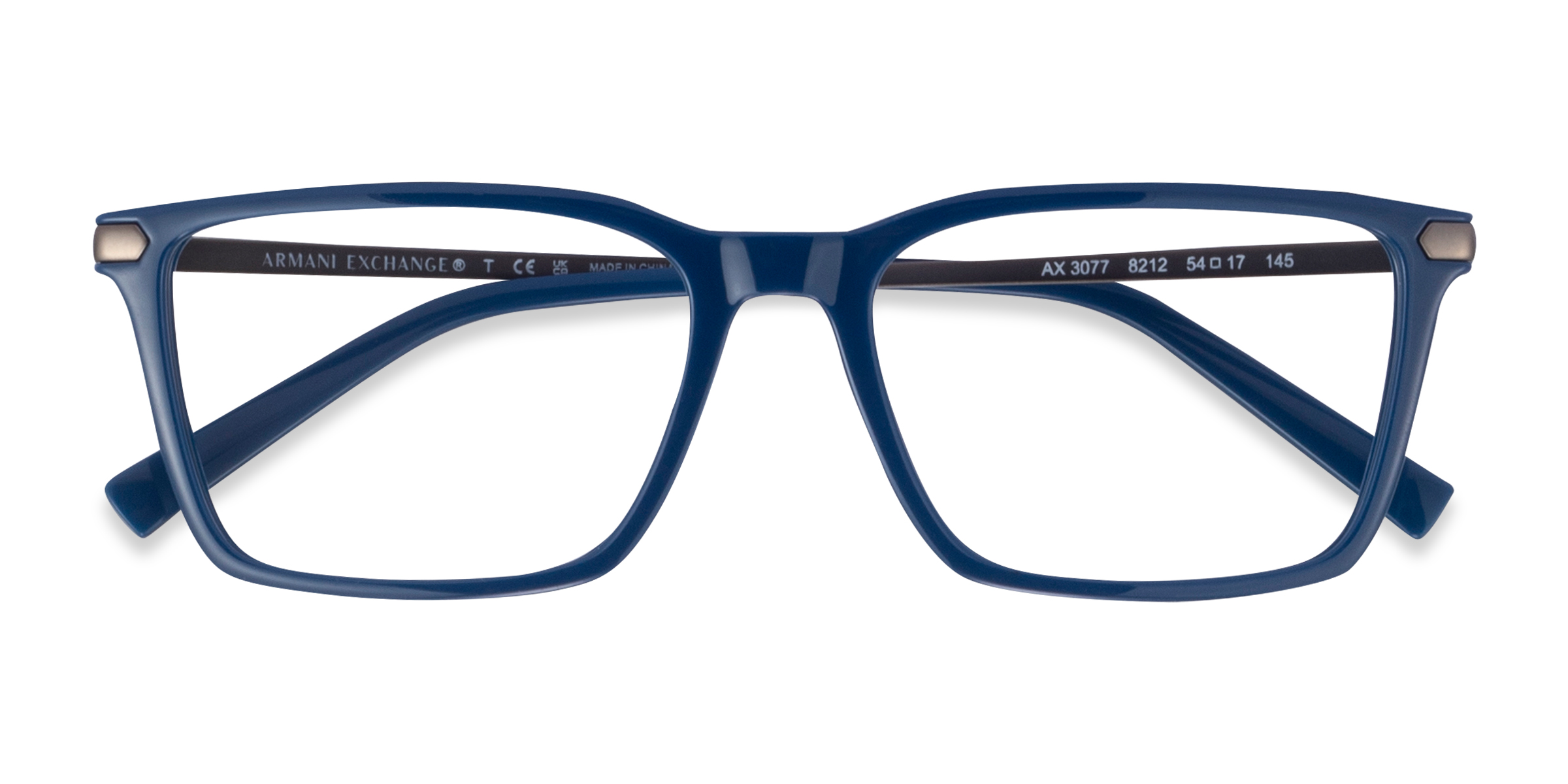 Blue Armani Exchange AX3077 - Plastic Eyeglasses