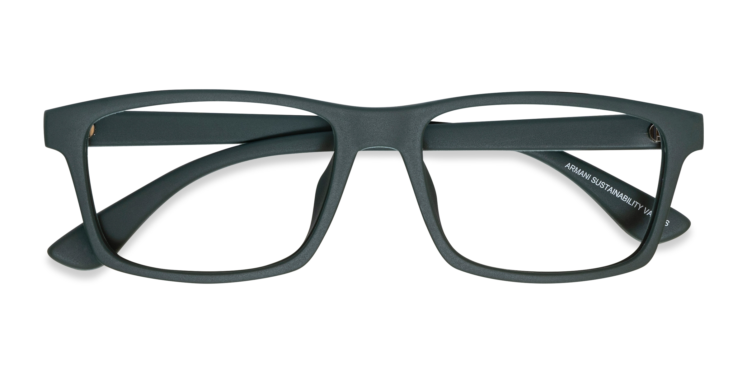 Matte Green Armani Exchange AX3083U - Alternative-materials Eyeglasses