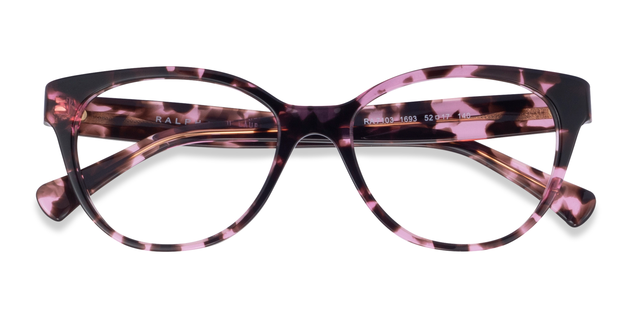 Shiny Purple Tortoise Ralph RA7103 - Acetate Eyeglasses