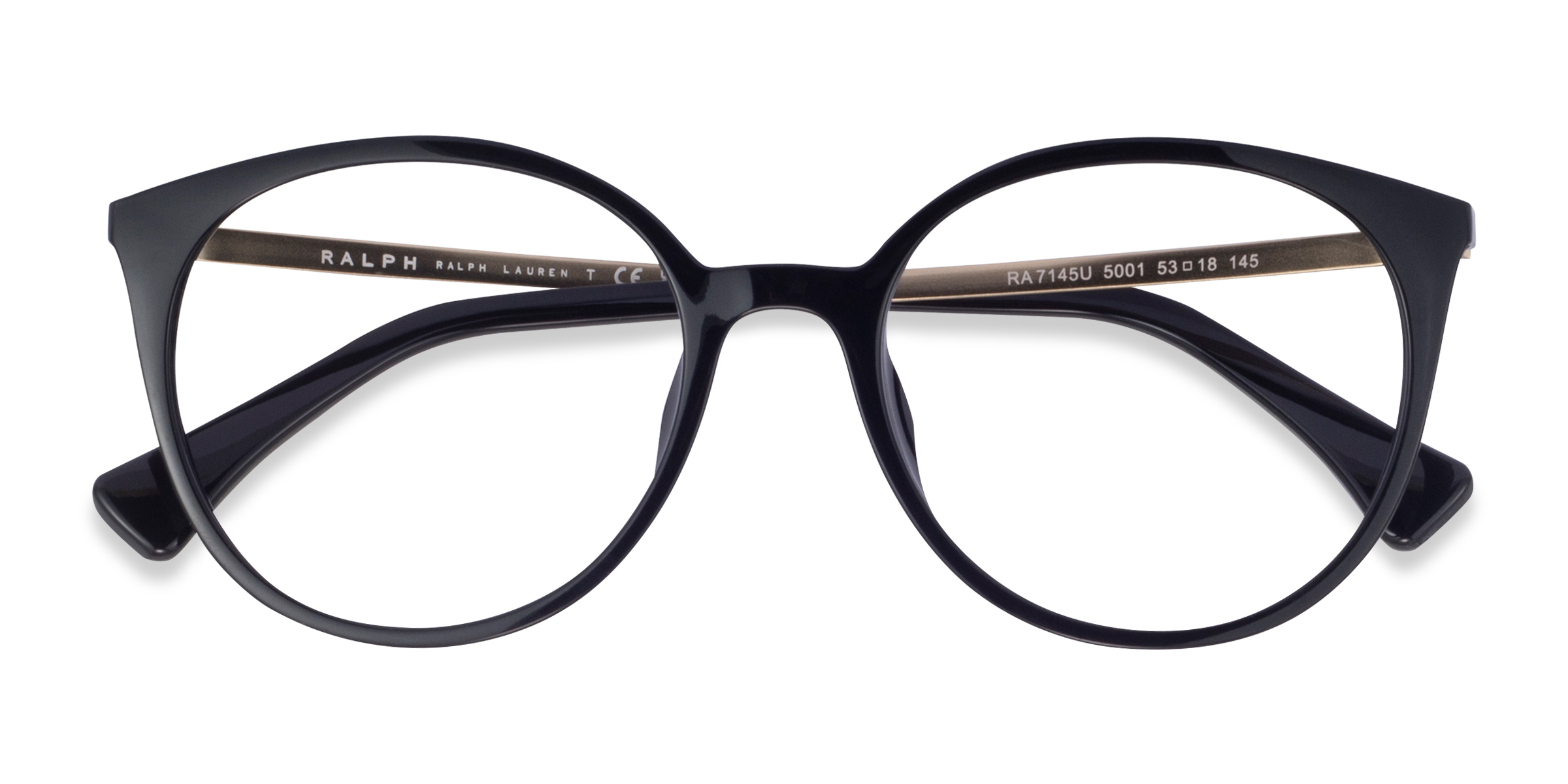 Shiny Black Ralph RA7145U - Plastique Lunettes de vue