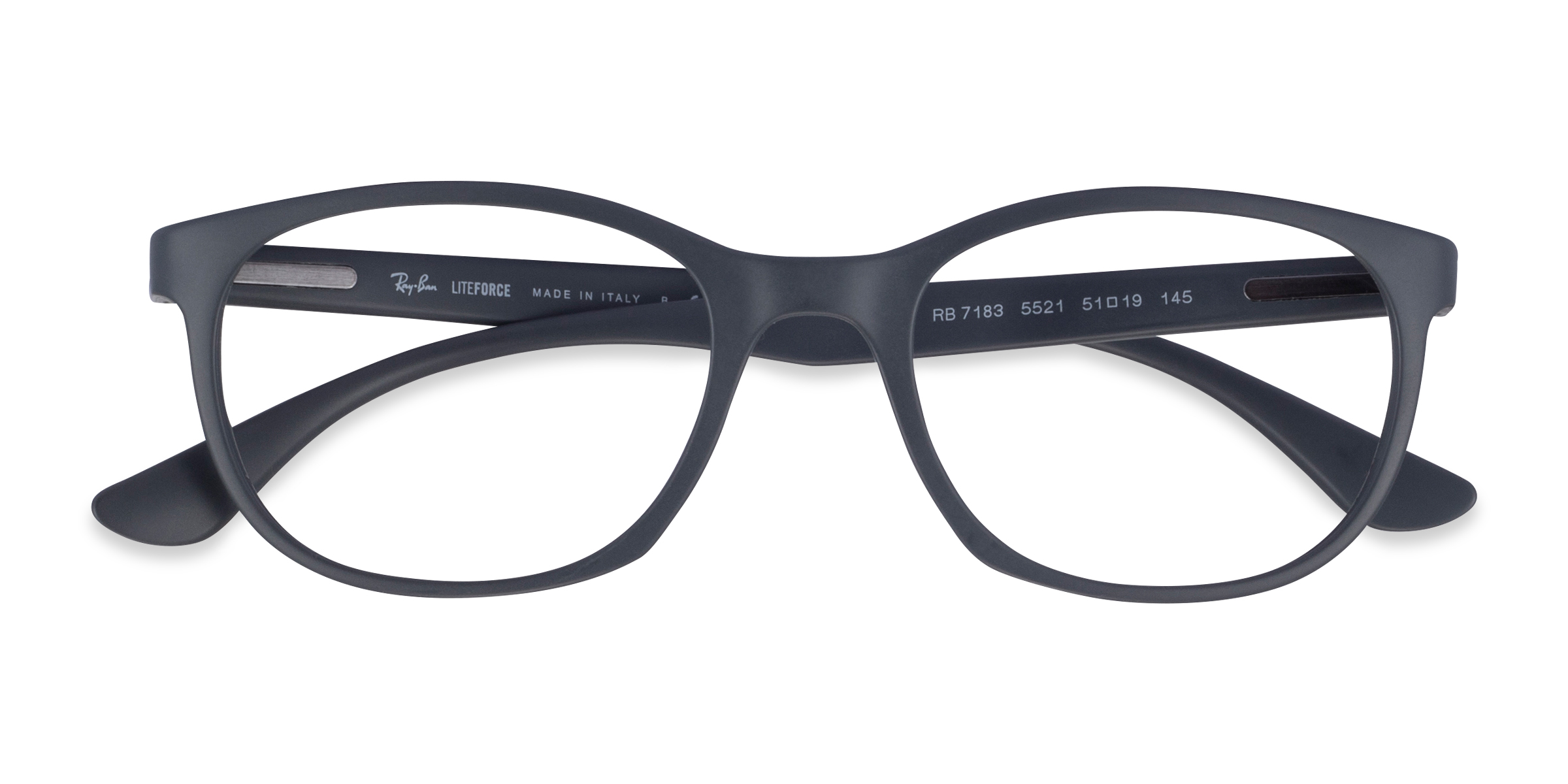Matte Gray Ray-Ban RB7183 Liteforce - Plastic Eyeglasses