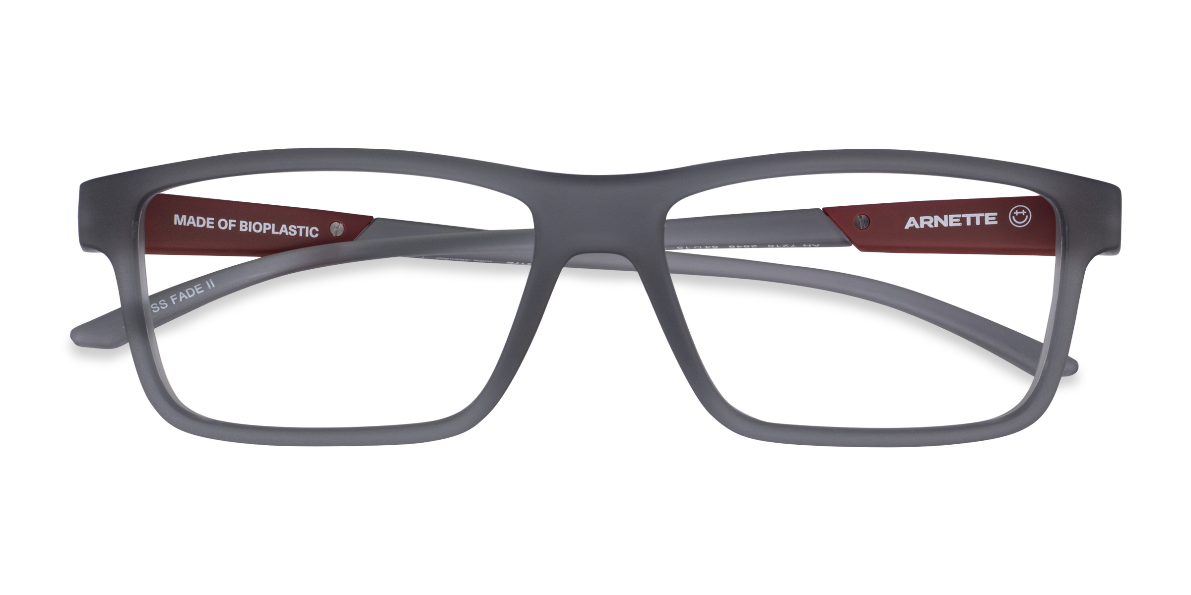 Transparent Gray ARNETTE Cross Fade Ii - Alternative-materials Eyeglasses