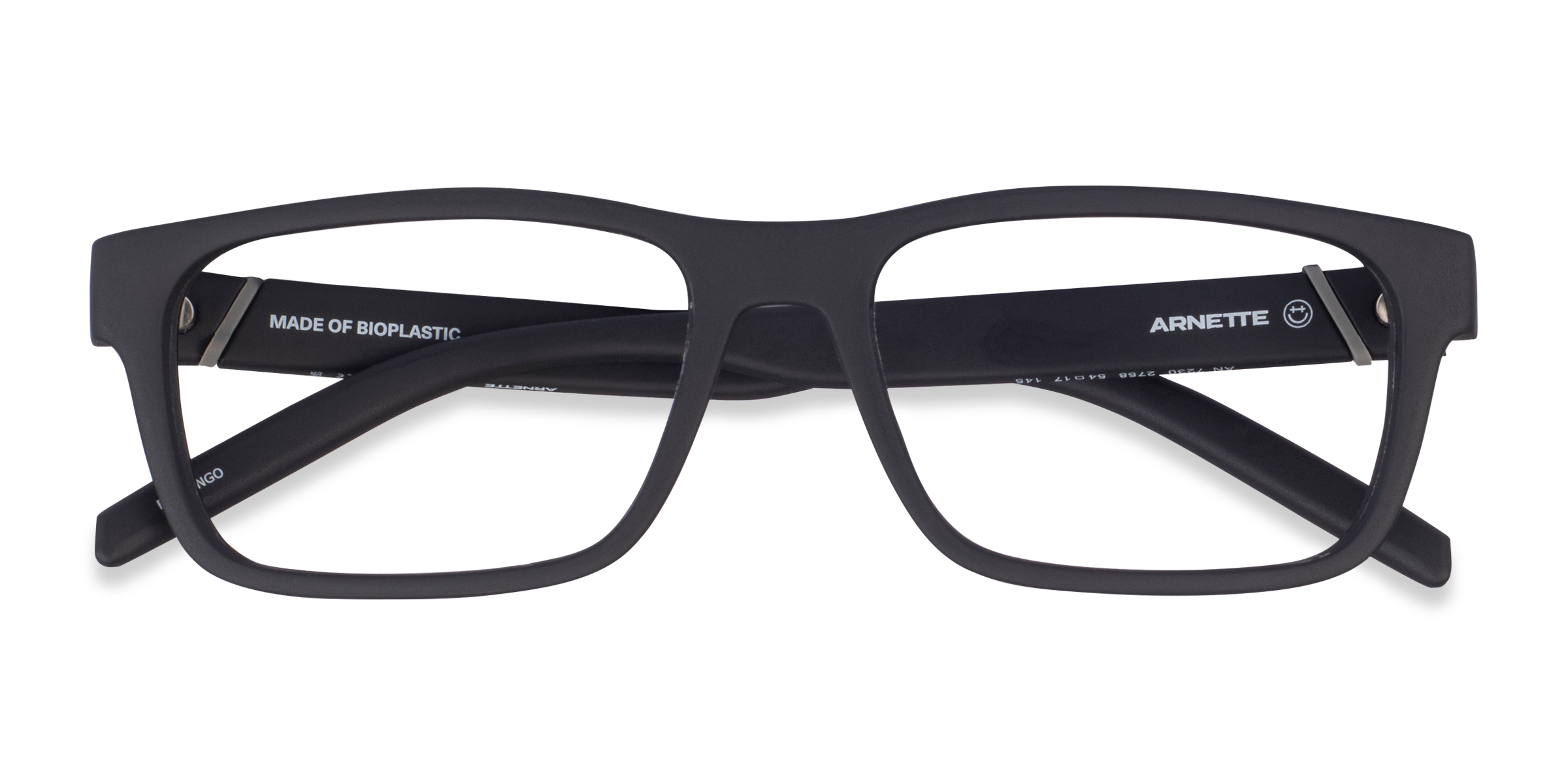 Matte Black ARNETTE Flamengo - Alternative-materials Eyeglasses
