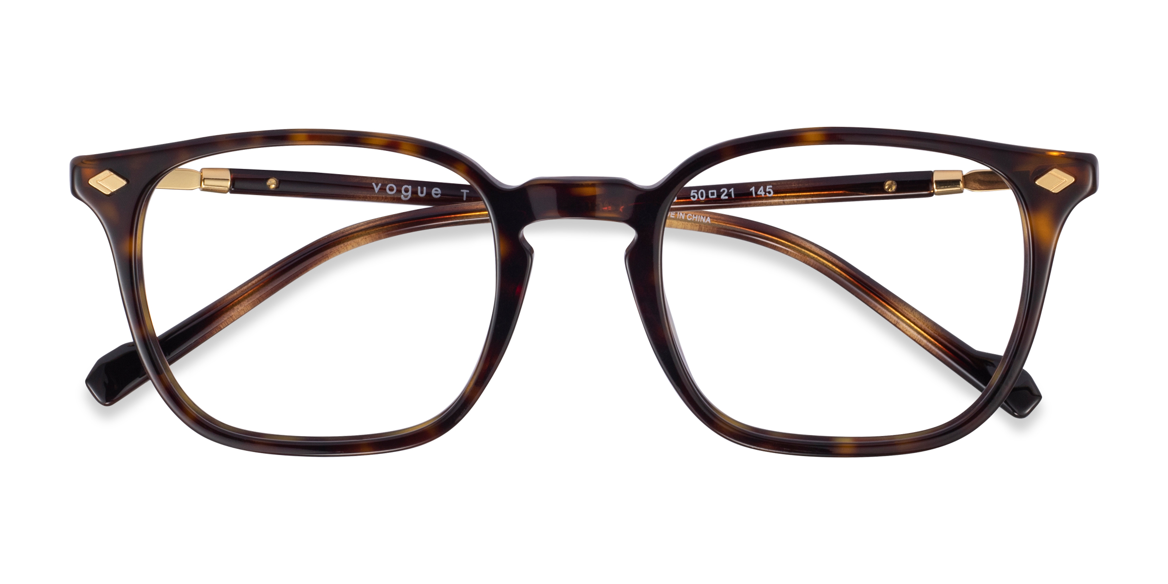 Tortoise Vogue Eyewear VO5433 - Acetate Eyeglasses