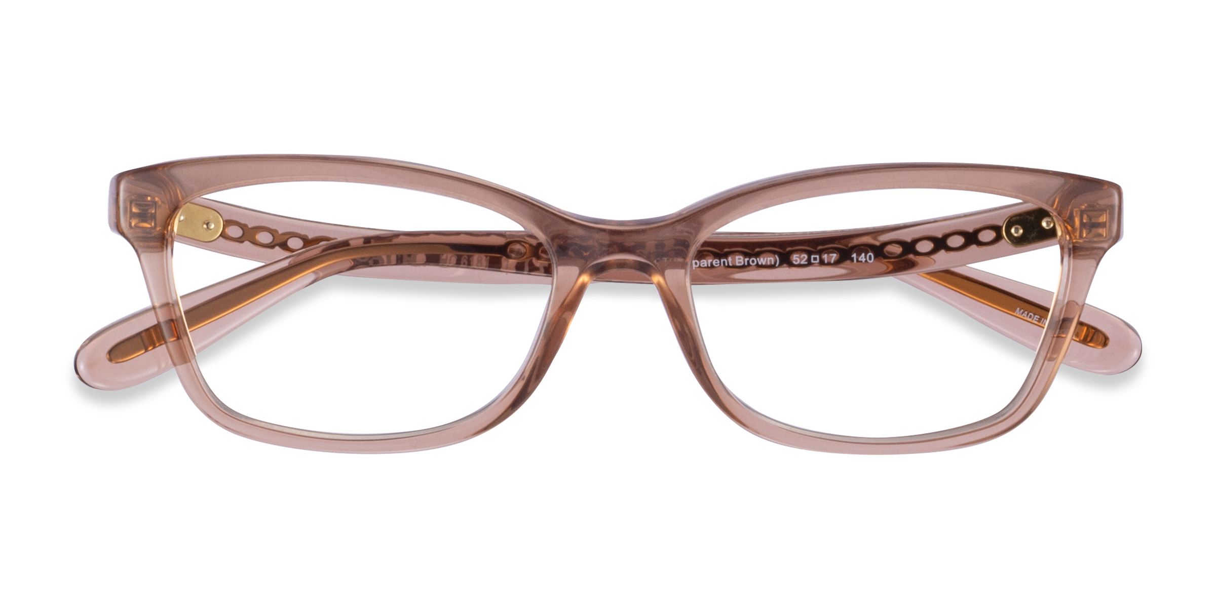 Transparent Brown Coach HC6181 - Acétate Lunettes de vue