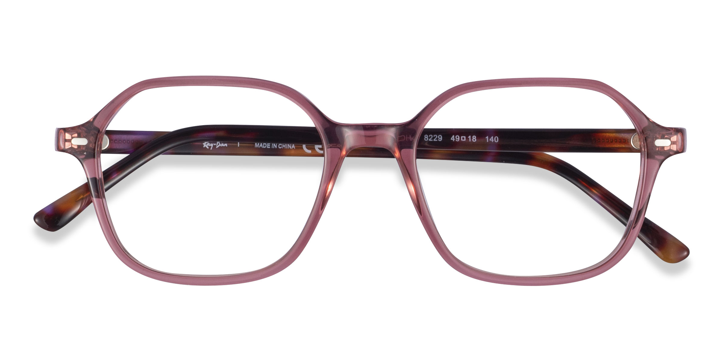 Purple Ray-Ban RB5394 John - Acetate Eyeglasses