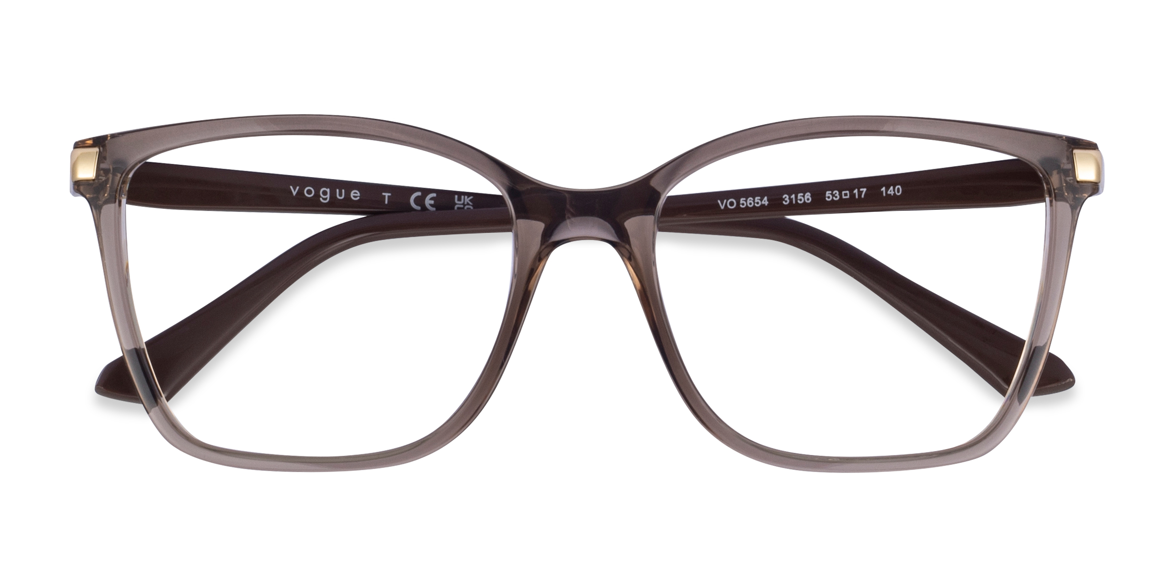 Brown Vogue Eyewear VO5654 -  Alternative-materials Eyeglasses