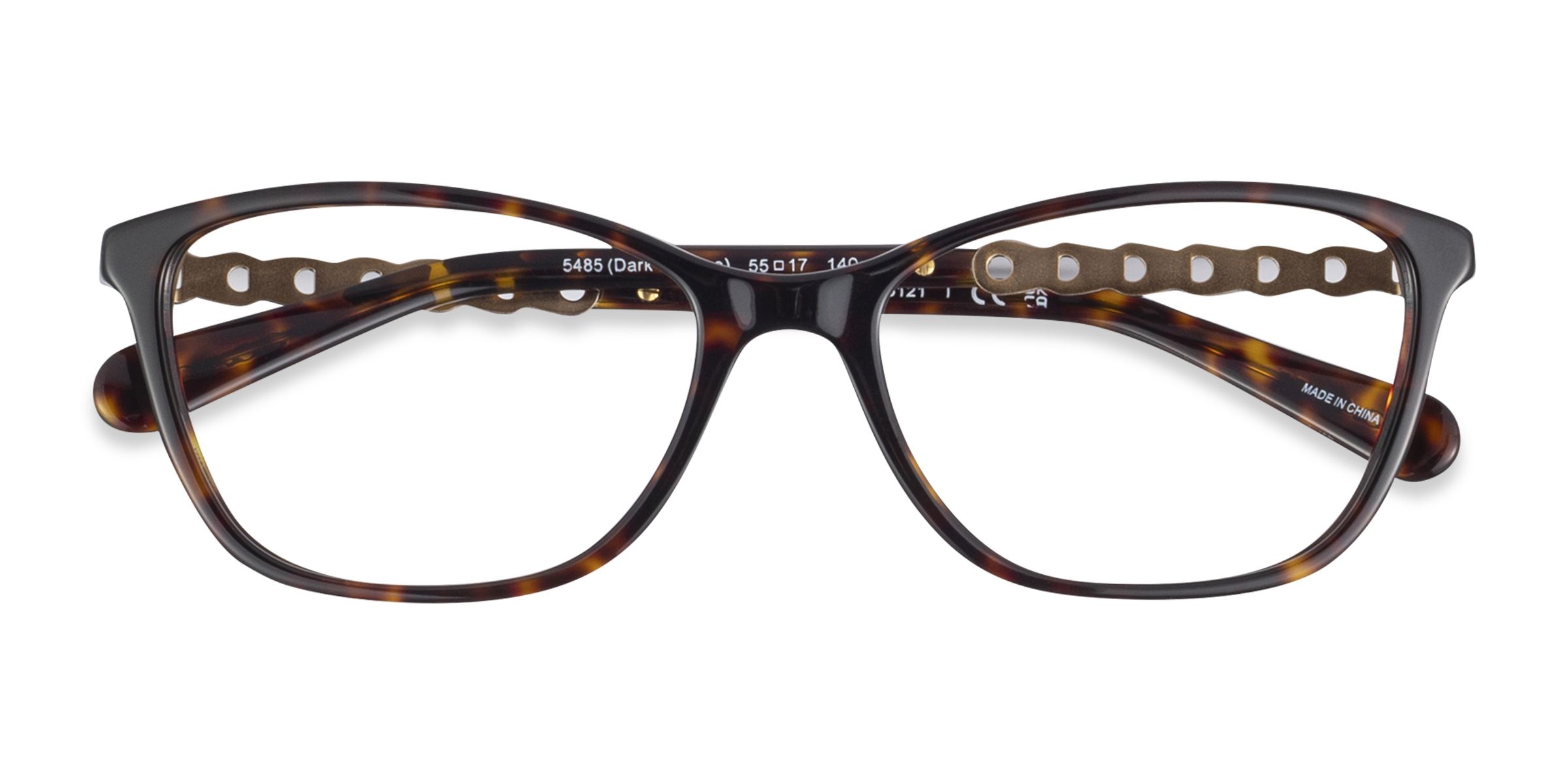 Écaille Noire Coach HC6121 - Acétate Lunettes de vue