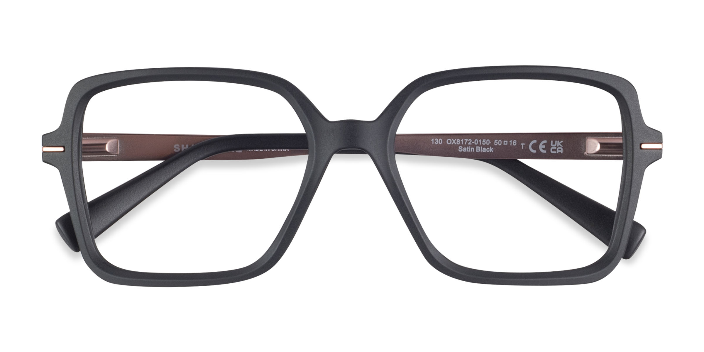 Satin Black Oakley Sharp Line - Alternative-materials Eyeglasses