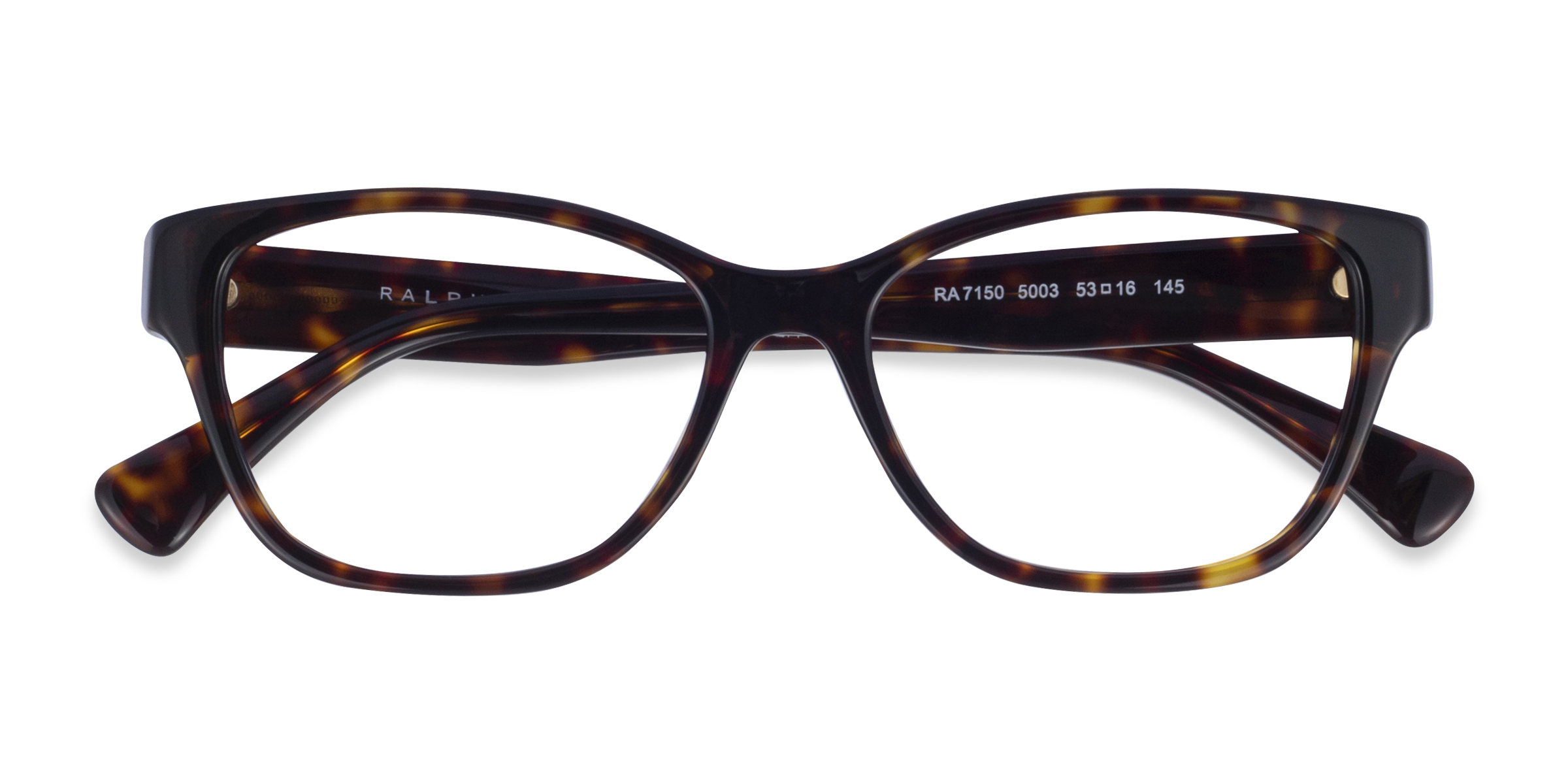 Dark Tortoise Ralph RA7150 - Acetate Eyeglasses
