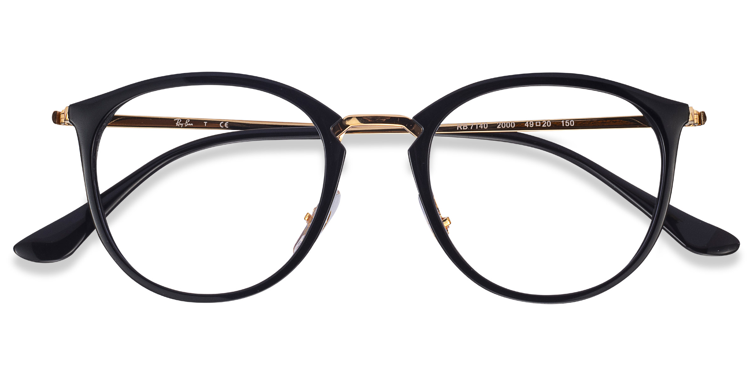 Black Gold Ray-Ban RB7140 - Plastic-metal Eyeglasses