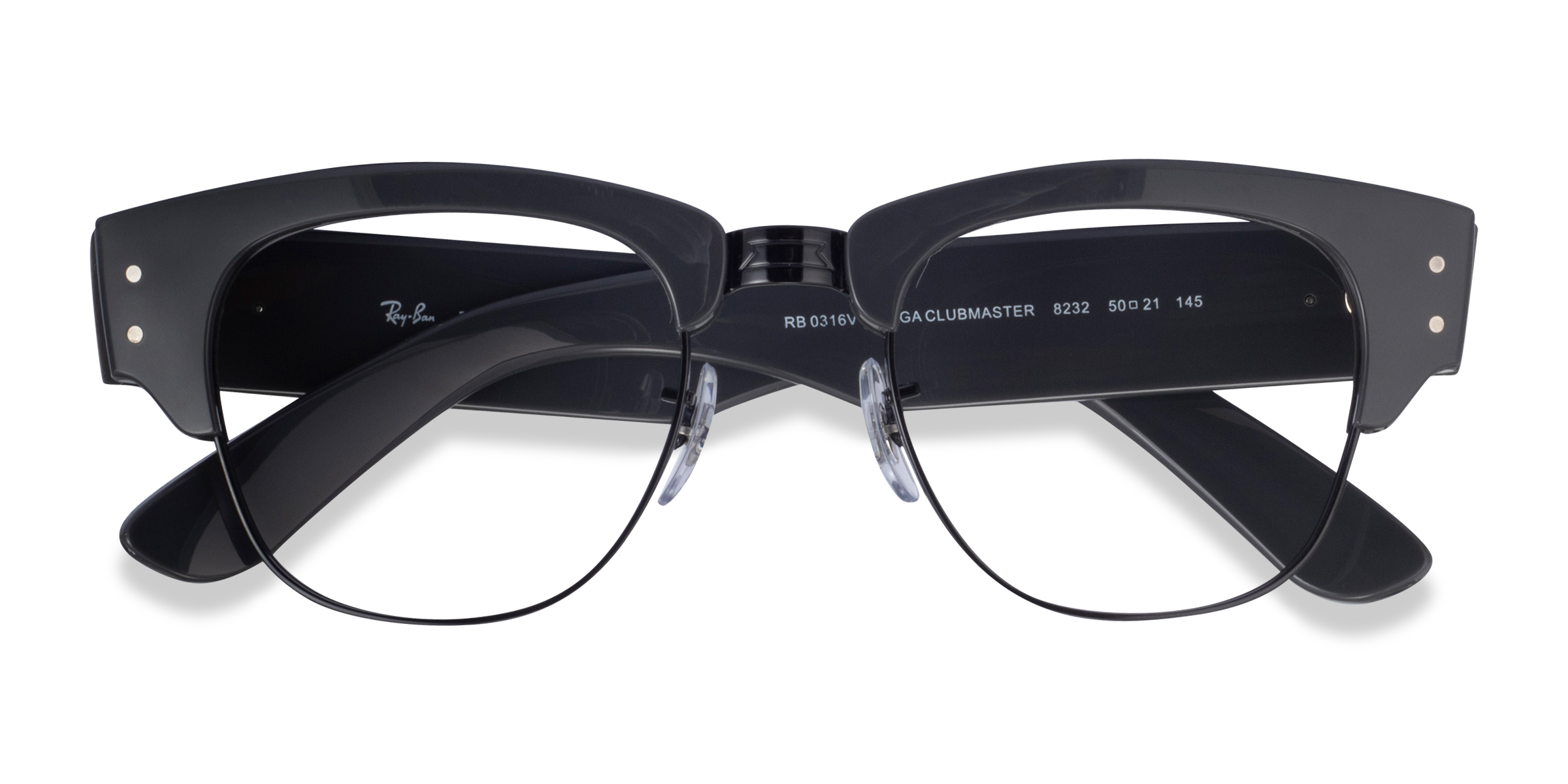 Gray Black Ray-Ban RB0316V - Plastic Eyeglasses