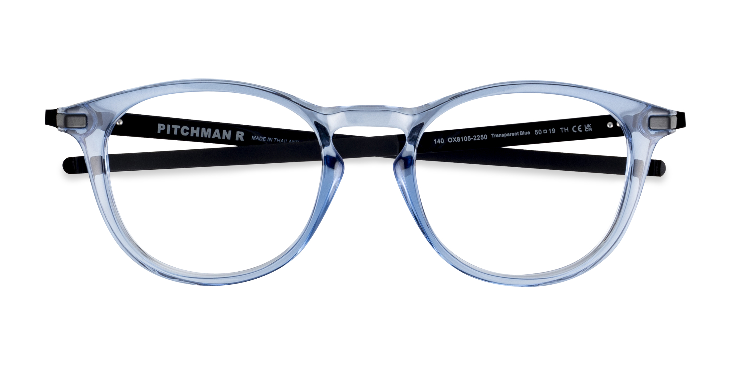 Transparent Blue Oakley Pitchman R - Plastic Eyeglasses