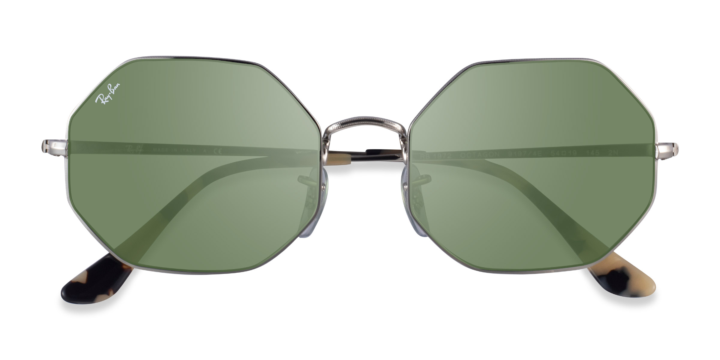 Argenté Ray-Ban RB1972 - Métal Lunettes de soleil