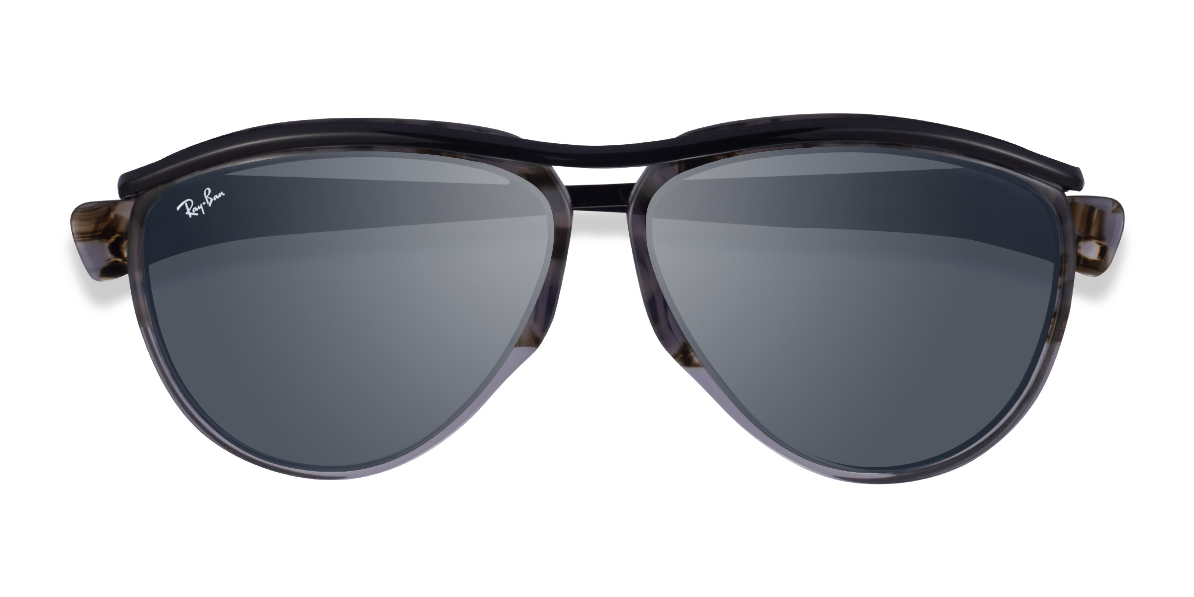 Havana Ray-Ban RB2219 -  Métal Lunettes de soleil