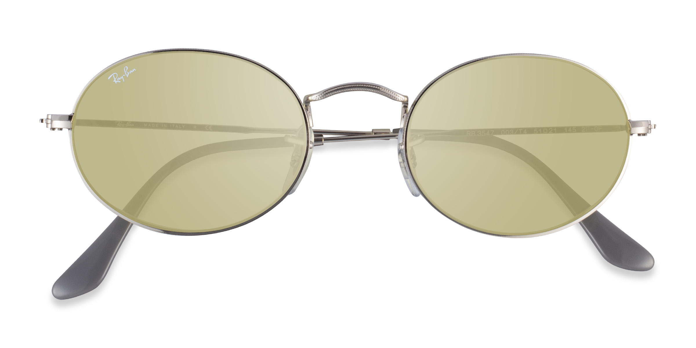 Silver Gray Ray-Ban RB3547 - Métal Lunettes de soleil