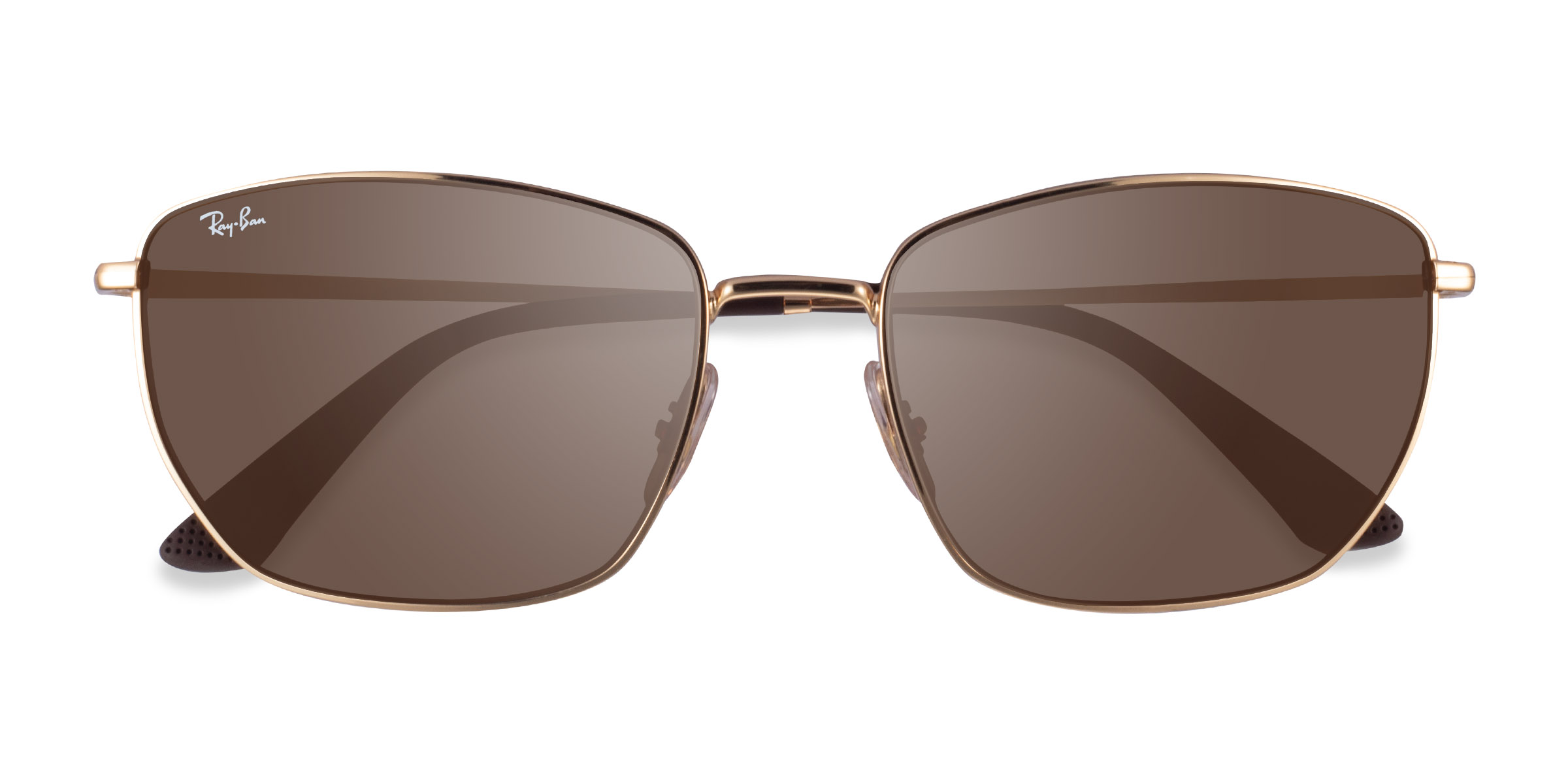 Doré Ray-Ban RB3653 - Métal Lunettes de soleil
