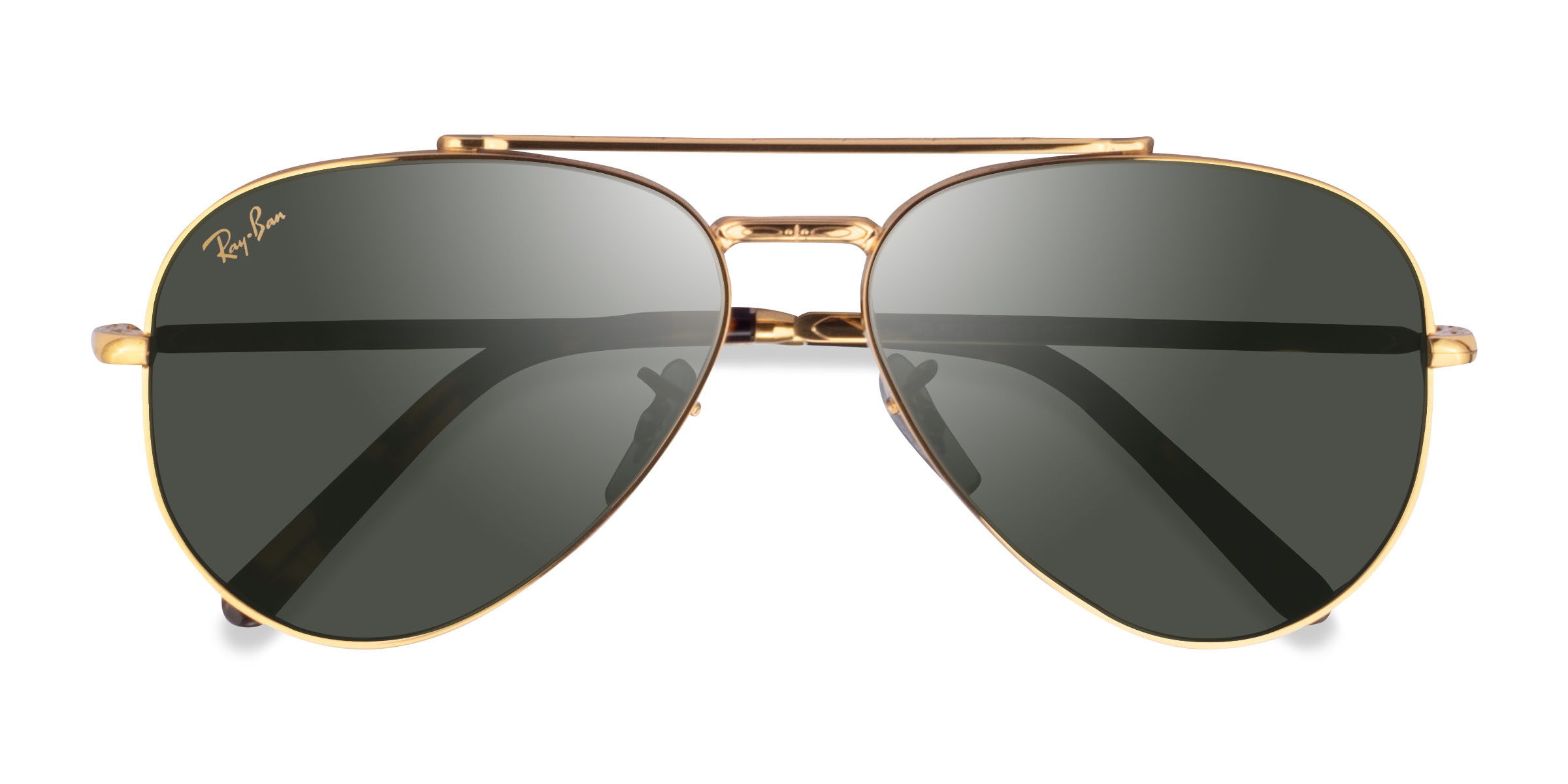 Legend Gold Ray-Ban RB3625 New Aviator - Metal Sunglasses