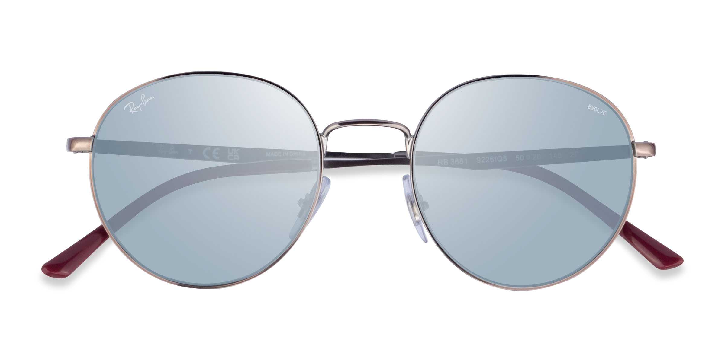 Gunmetal Ray-Ban RB3681 - Métal Lunettes de soleil