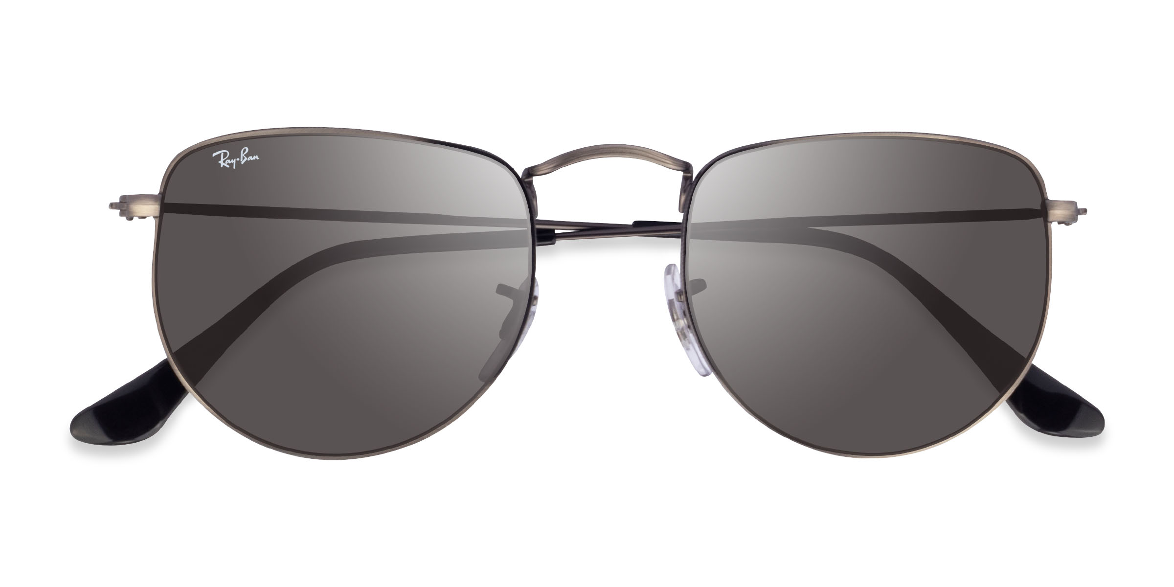 Antique Gunmetal Ray-Ban RB3958 Elon - Métal Lunettes de soleil