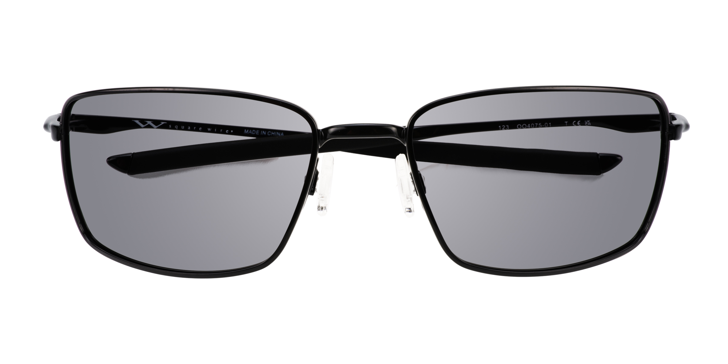 Polished Black Oakley Square Wire - Métal Lunettes de soleil
