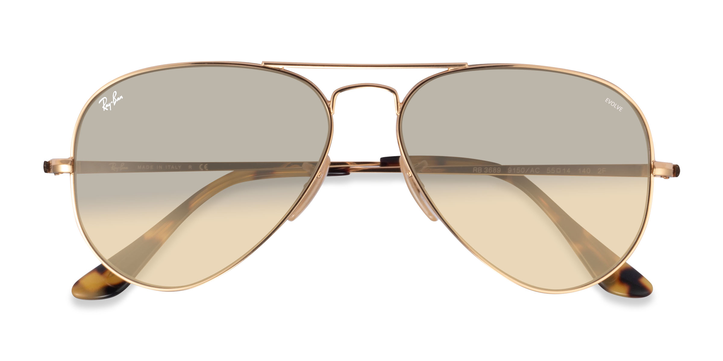 Arista Gold Ray-Ban RB3689 -  Métal Lunettes de soleil