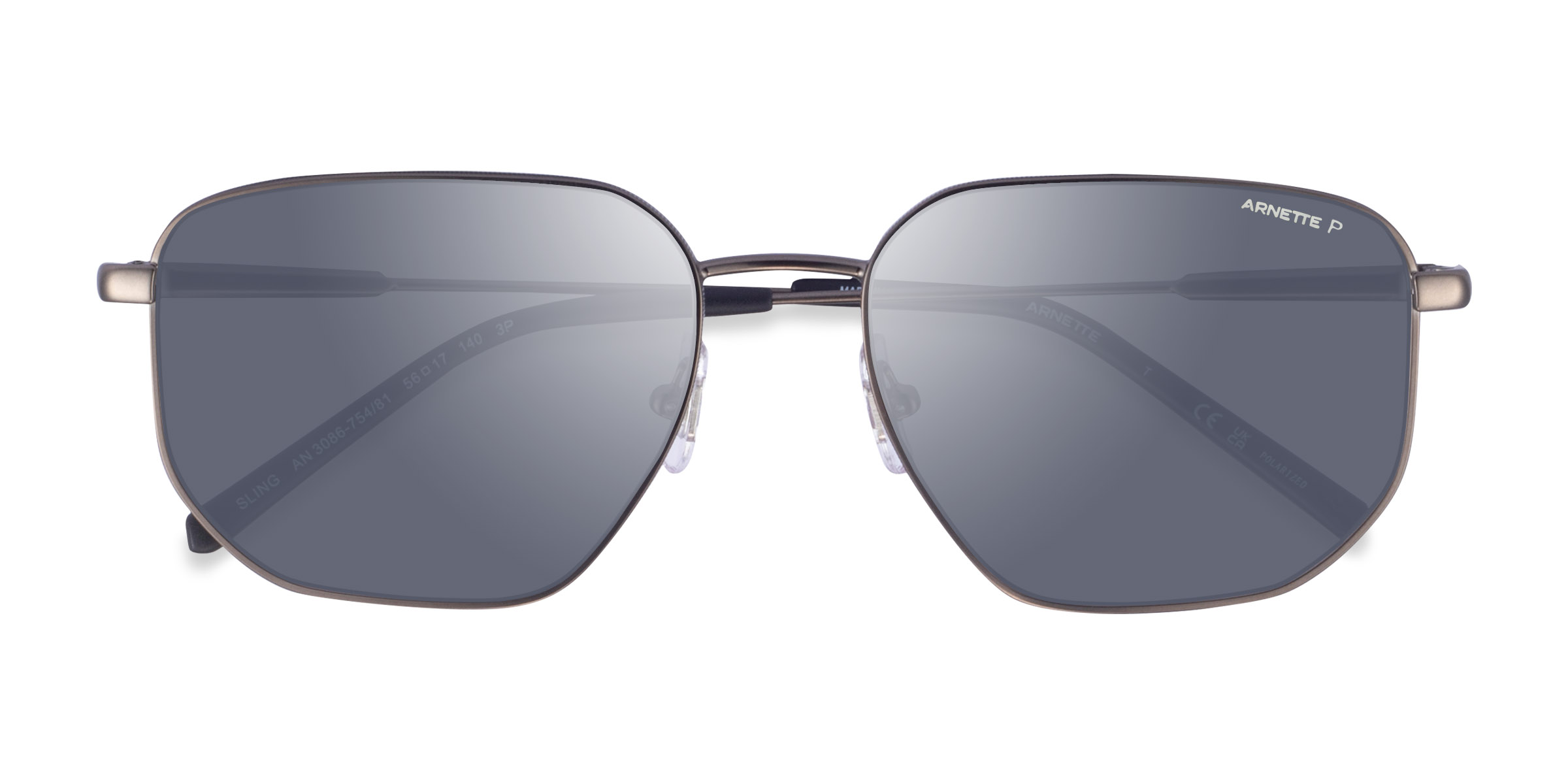 Matte Gunmetal ARNETTE Sling - Métal Lunettes de soleil