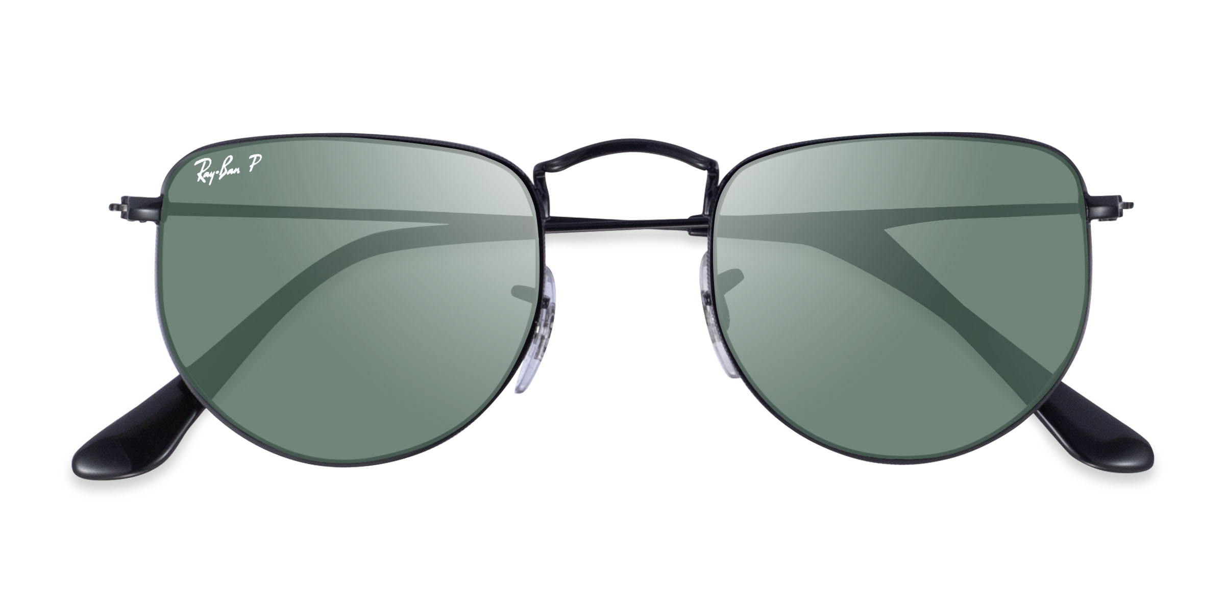 Shiny Black Ray-Ban RB3958 Elon - Métal Lunettes de soleil