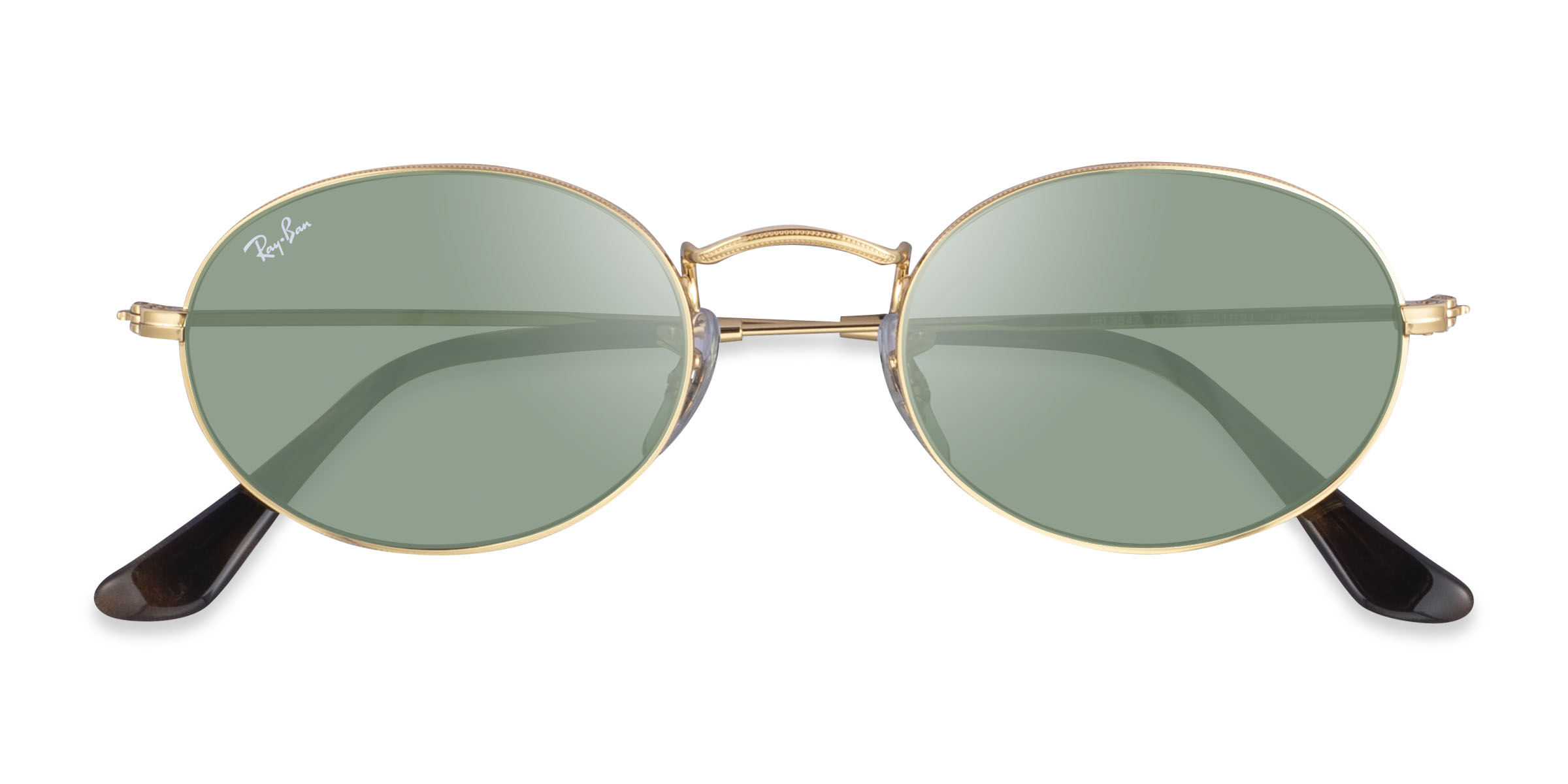 Doré Ray-Ban RB3547 - Métal Lunettes de soleil