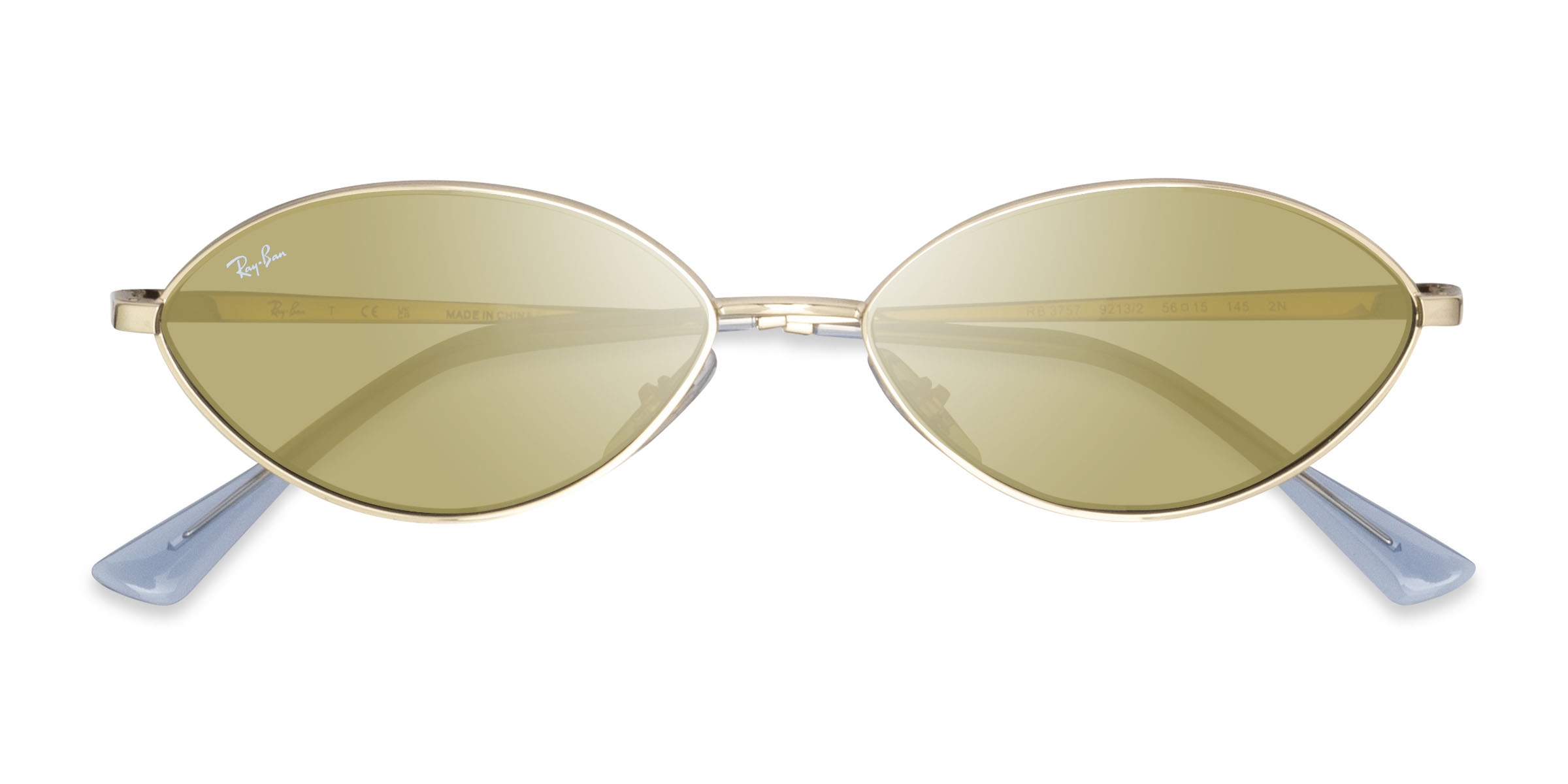 Doré Ray-Ban RB3757 - Métal Lunettes de soleil
