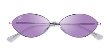 Silver Ray-Ban RB3757 -  Metal Sunglasses