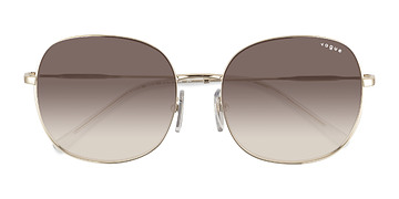 Pale Gold Vogue Eyewear VO4272S -  Metal Sunglasses