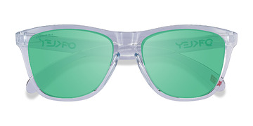Clear Oakley Frogskins -  Plastic Sunglasses