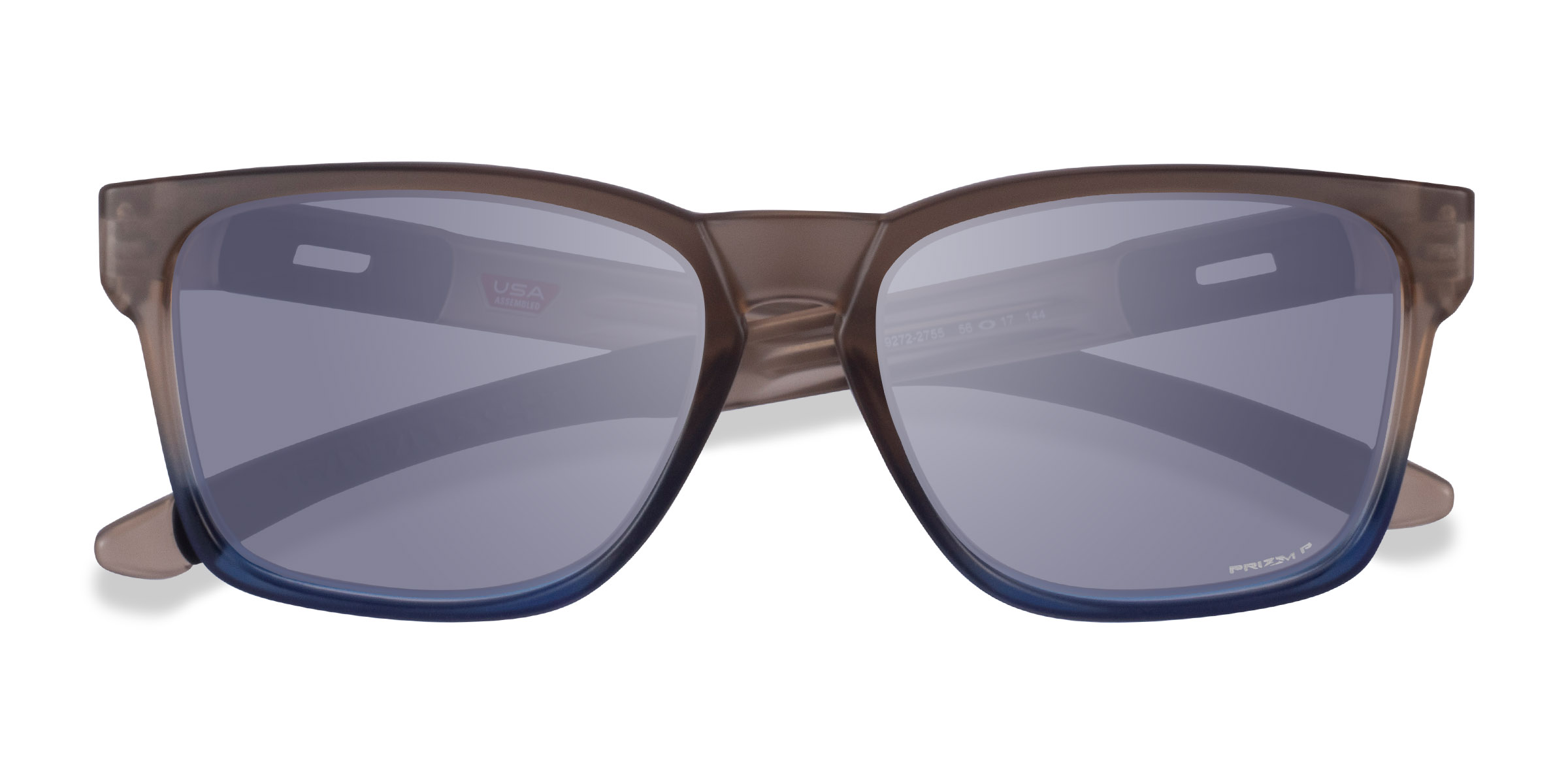 Blue Brown Oakley Catalyst - Plastique Lunettes de soleil