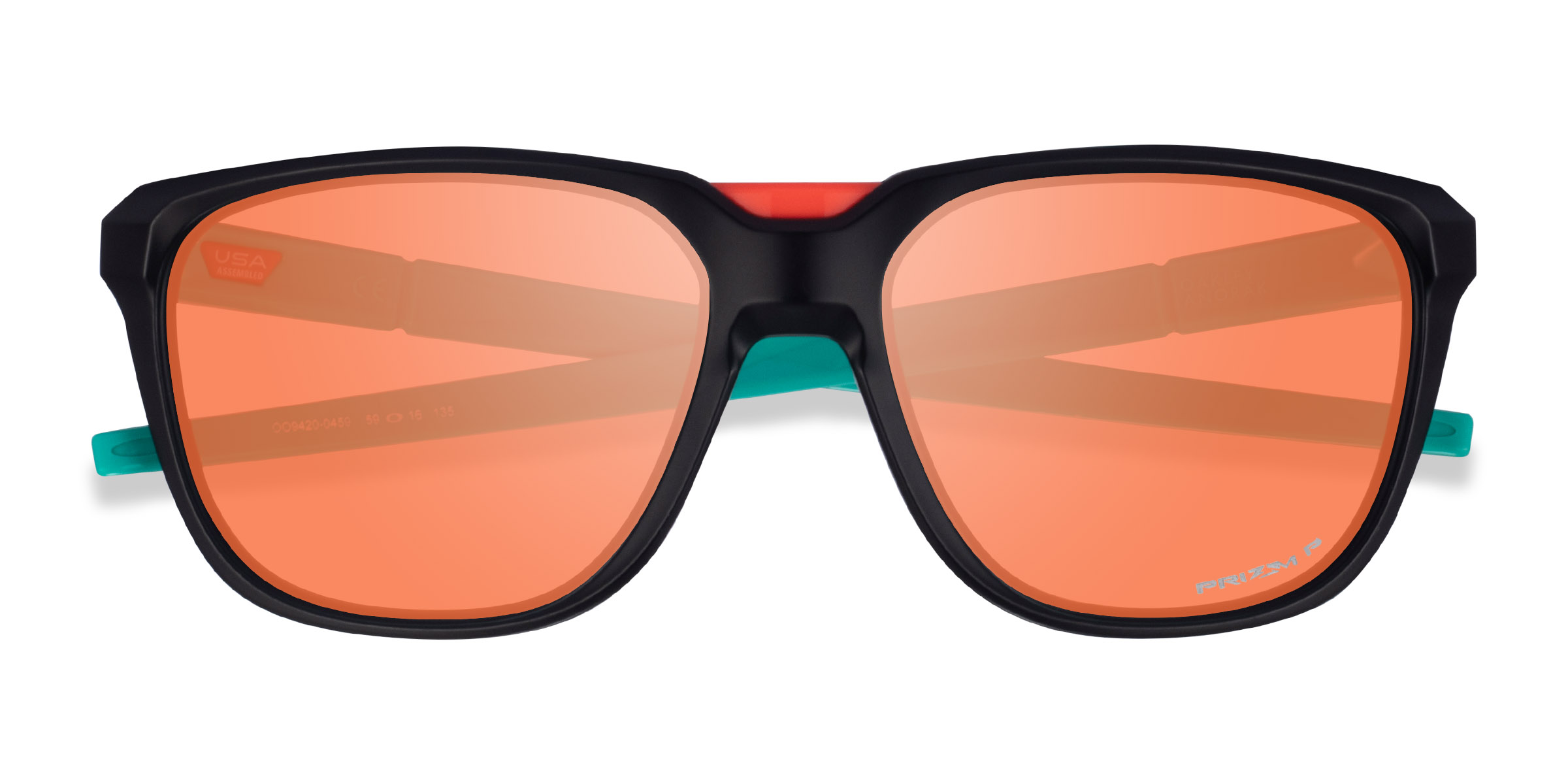 Noir Oakley Anorak - Plastique Lunettes de soleil