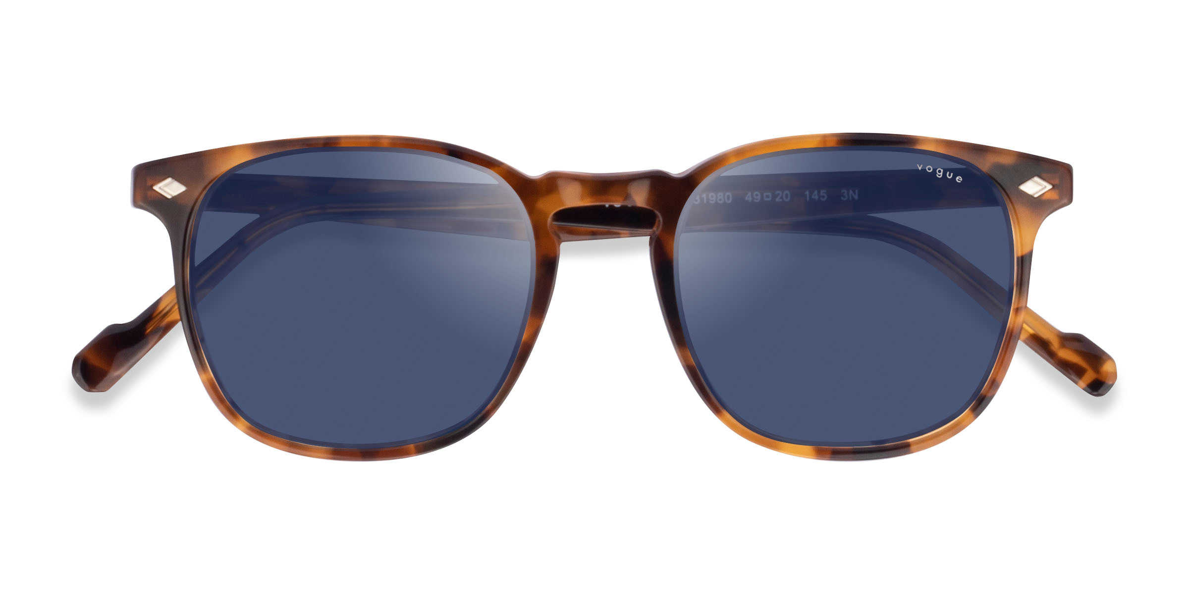 Tortoise Honey Vogue Eyewear VO5328S - Acetate Sunglasses