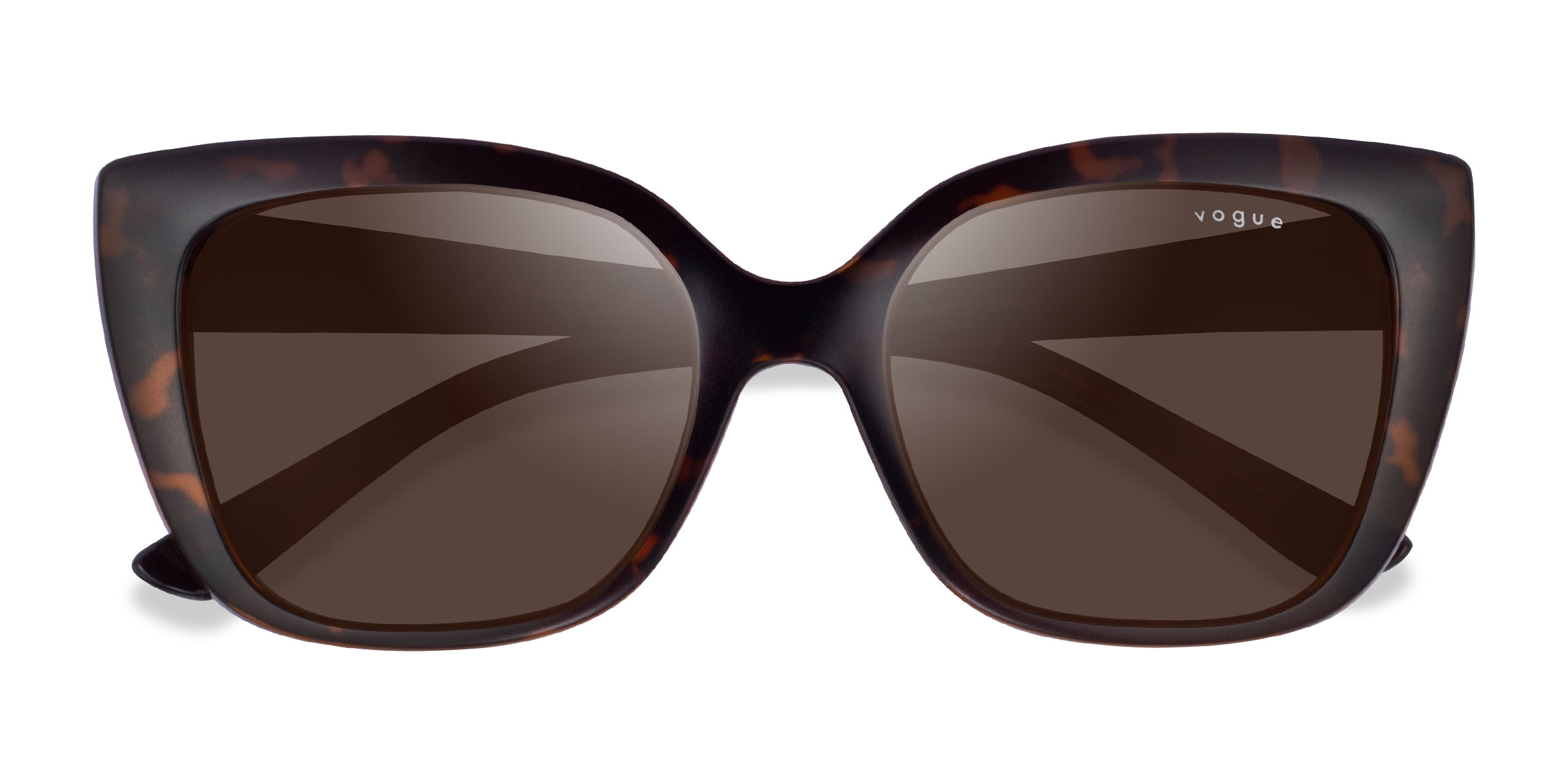 Écaille Noire Vogue Eyewear VO5337S - Plastique Lunettes de soleil