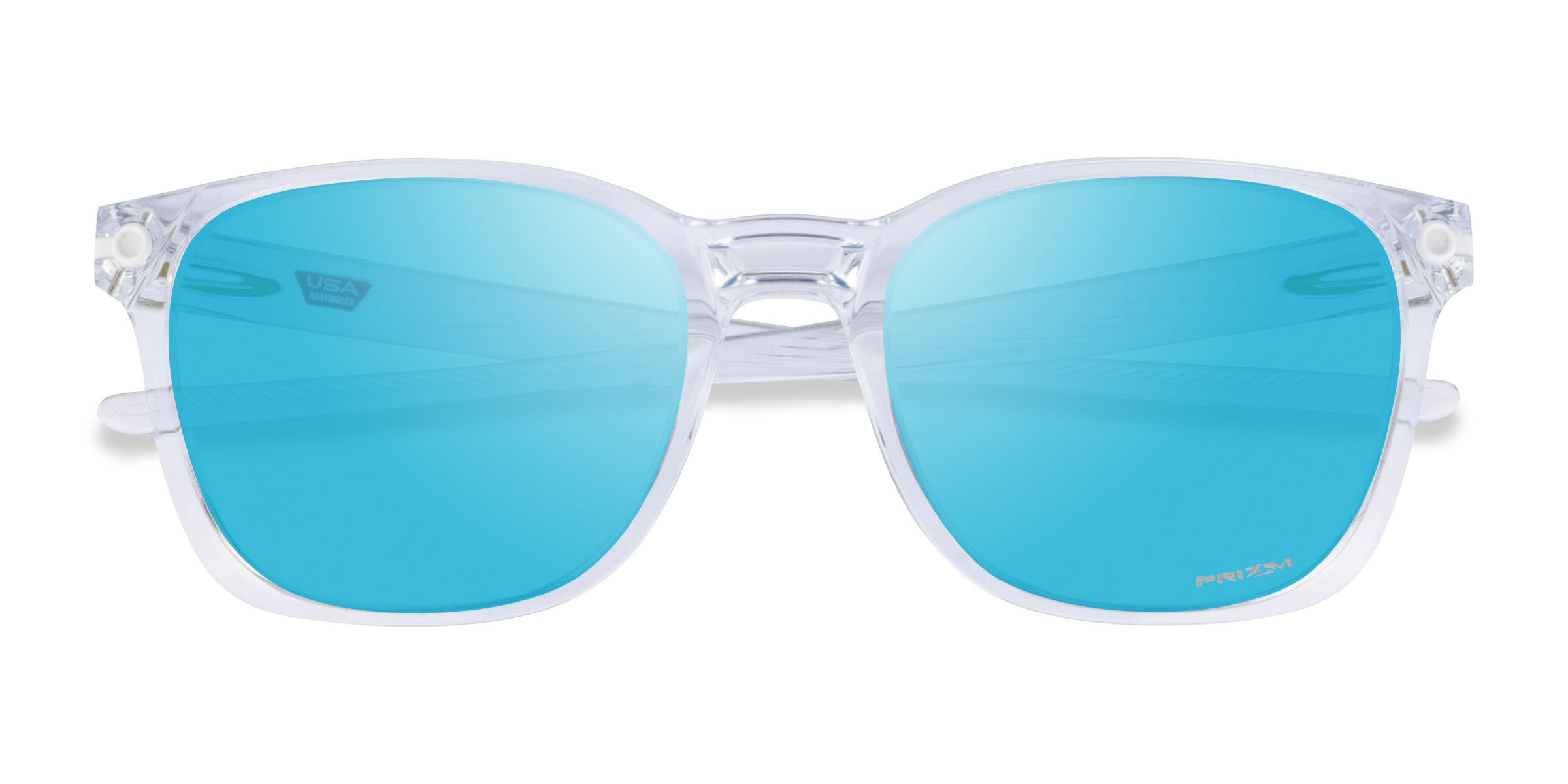Polished Clear Oakley Ojector -  Plastic Sunglasses