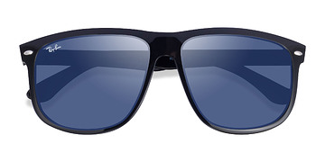 Satin Black Ray-Ban RB4147 -  Plastic Sunglasses