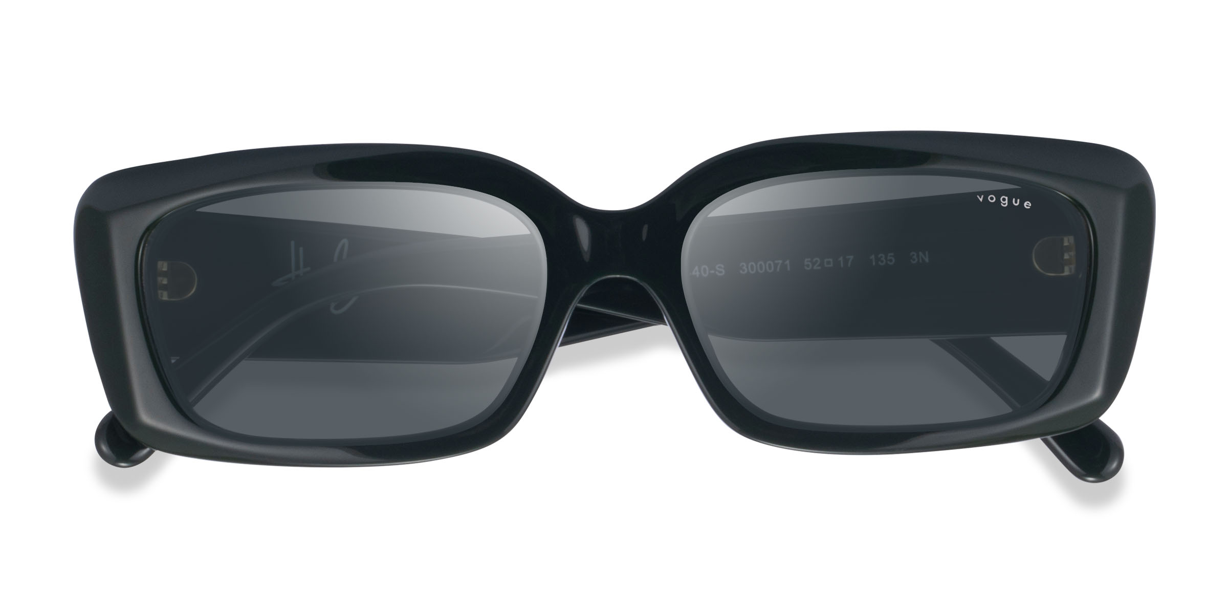 Vert foncé Vogue Eyewear VO5440S - Acétate Lunettes de soleil