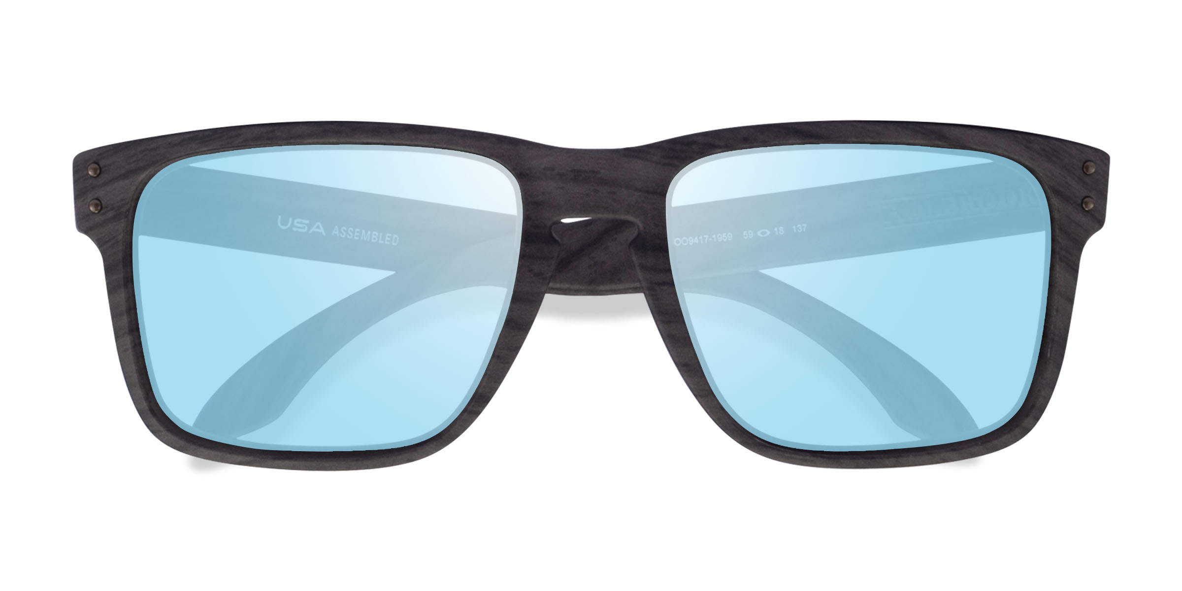 Woodgrain Oakley Holbrook Xl -  Plastique Lunettes de soleil