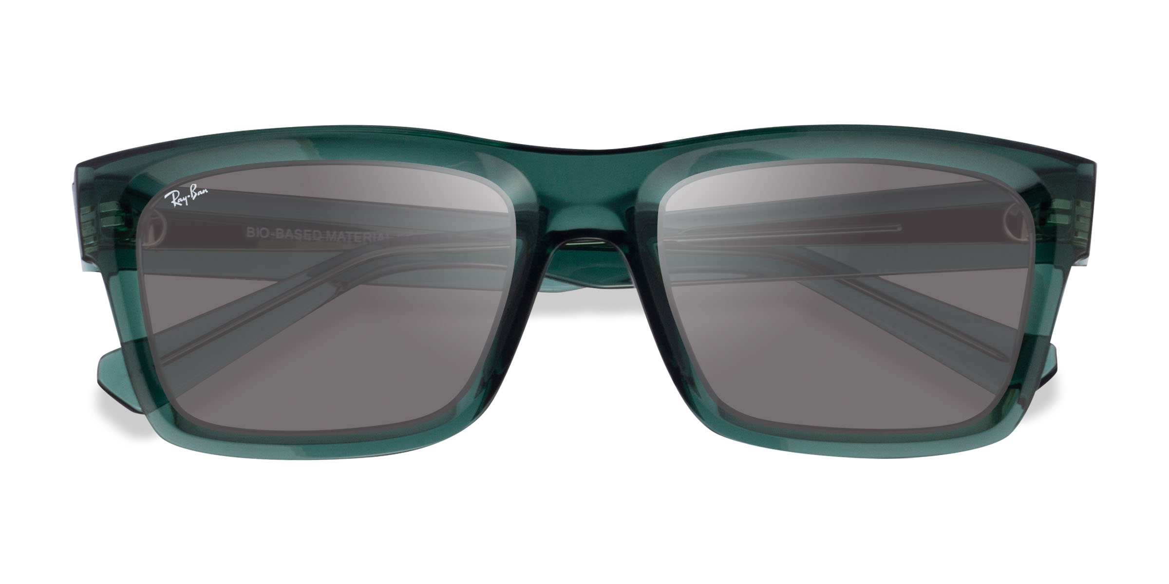 Transparent Green Ray-Ban RB4396 Warren - Alternative-materials Sunglasses