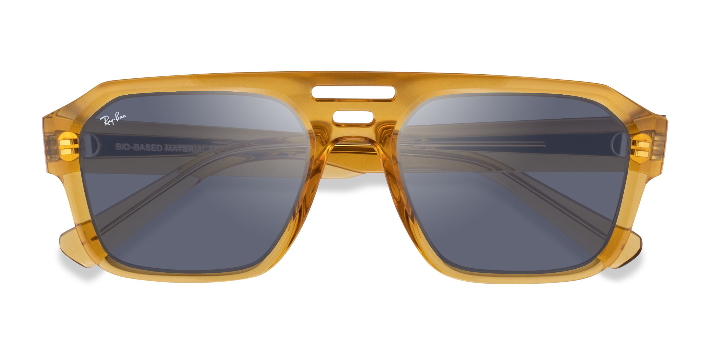 Transparent Yellow Ray-Ban RB4397 Corrigan - Alternative-materials Lunettes de soleil